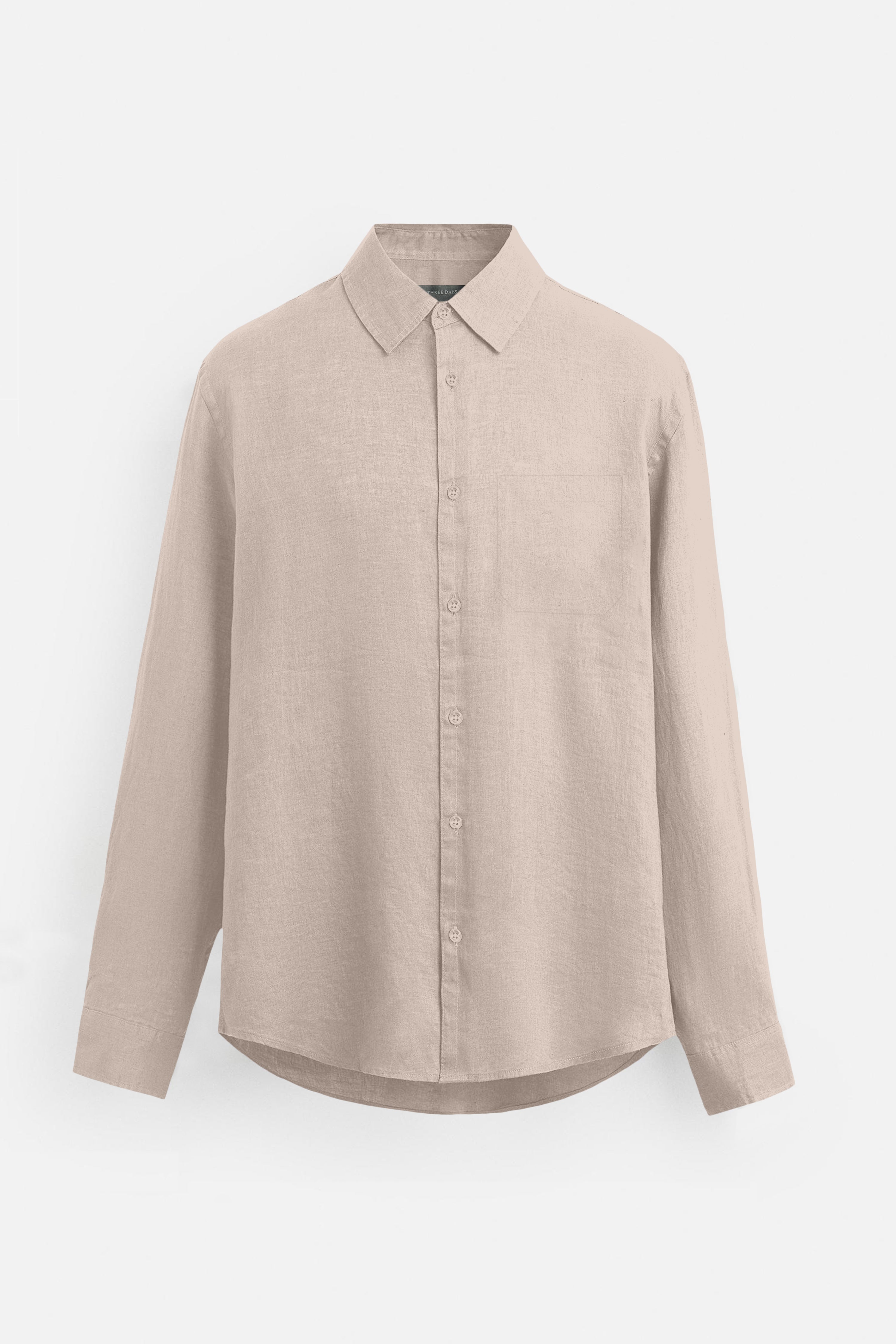 Soft Linen Sand  Casual Shirt