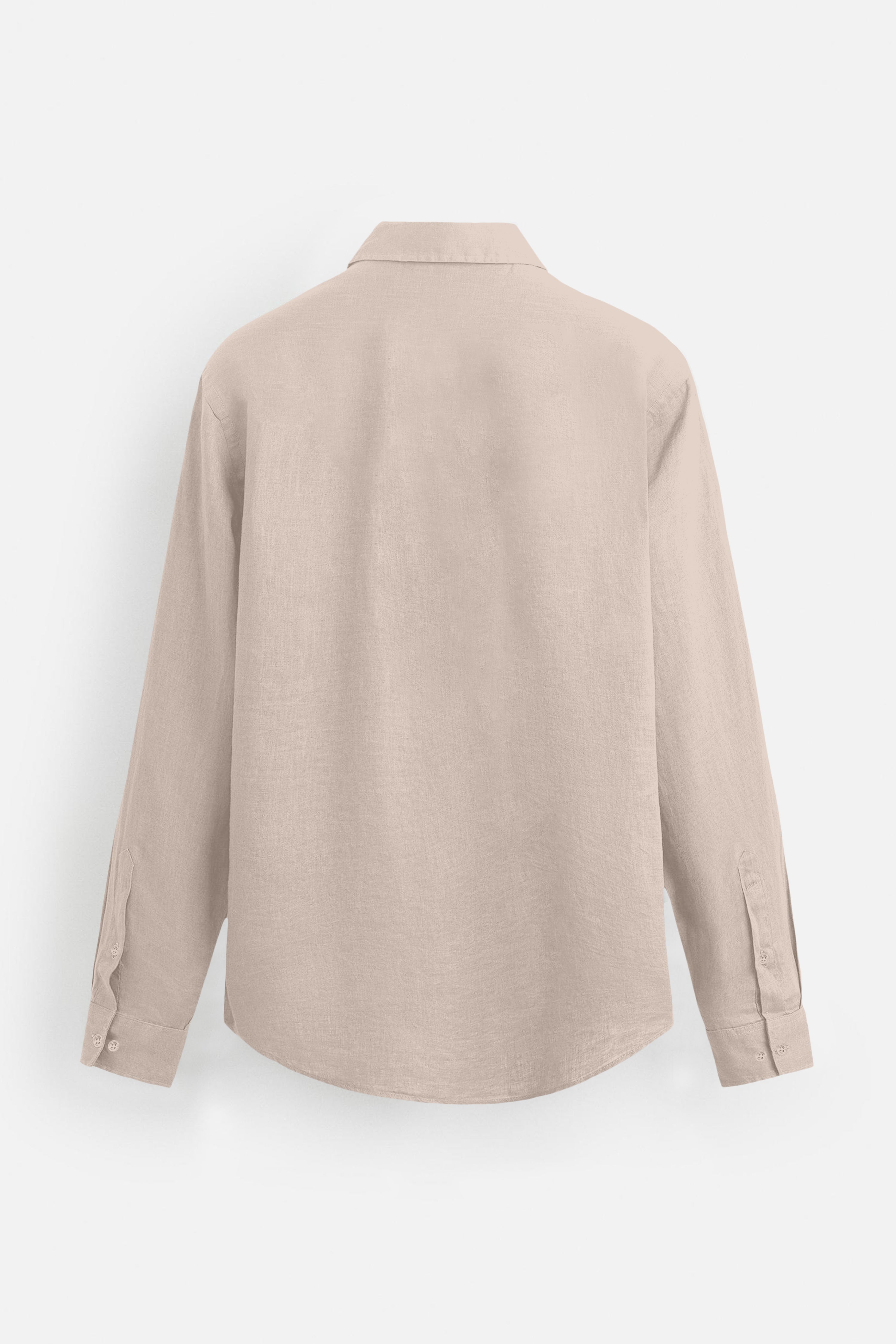 Soft Linen Sand  Casual Shirt