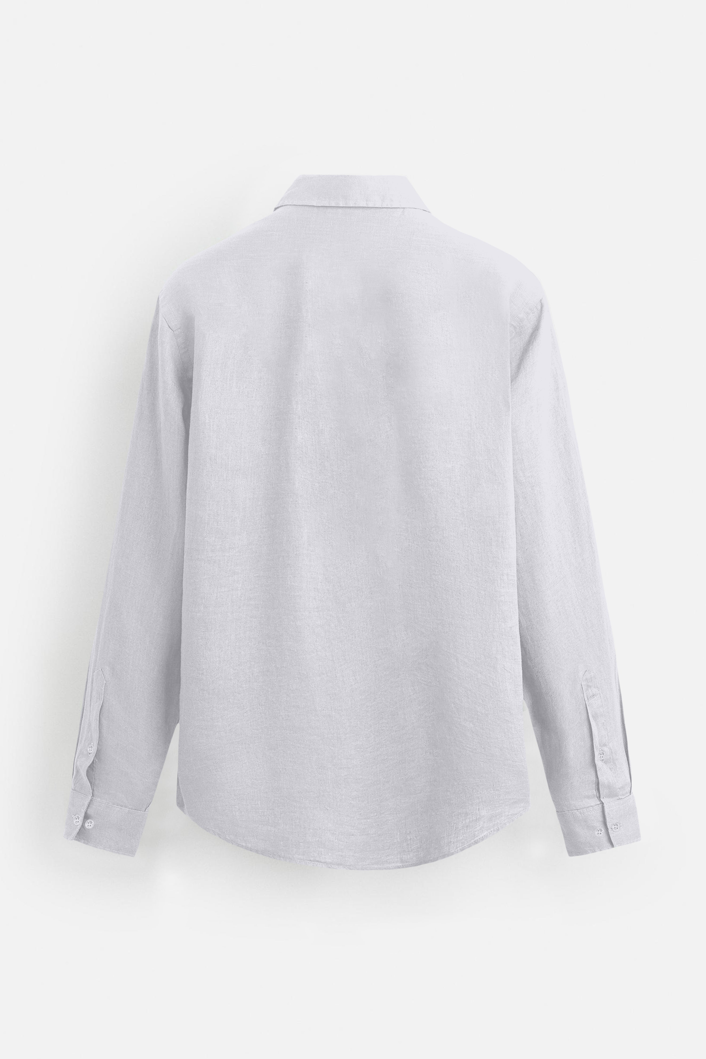 Soft Linen Grey  Casual Shirt