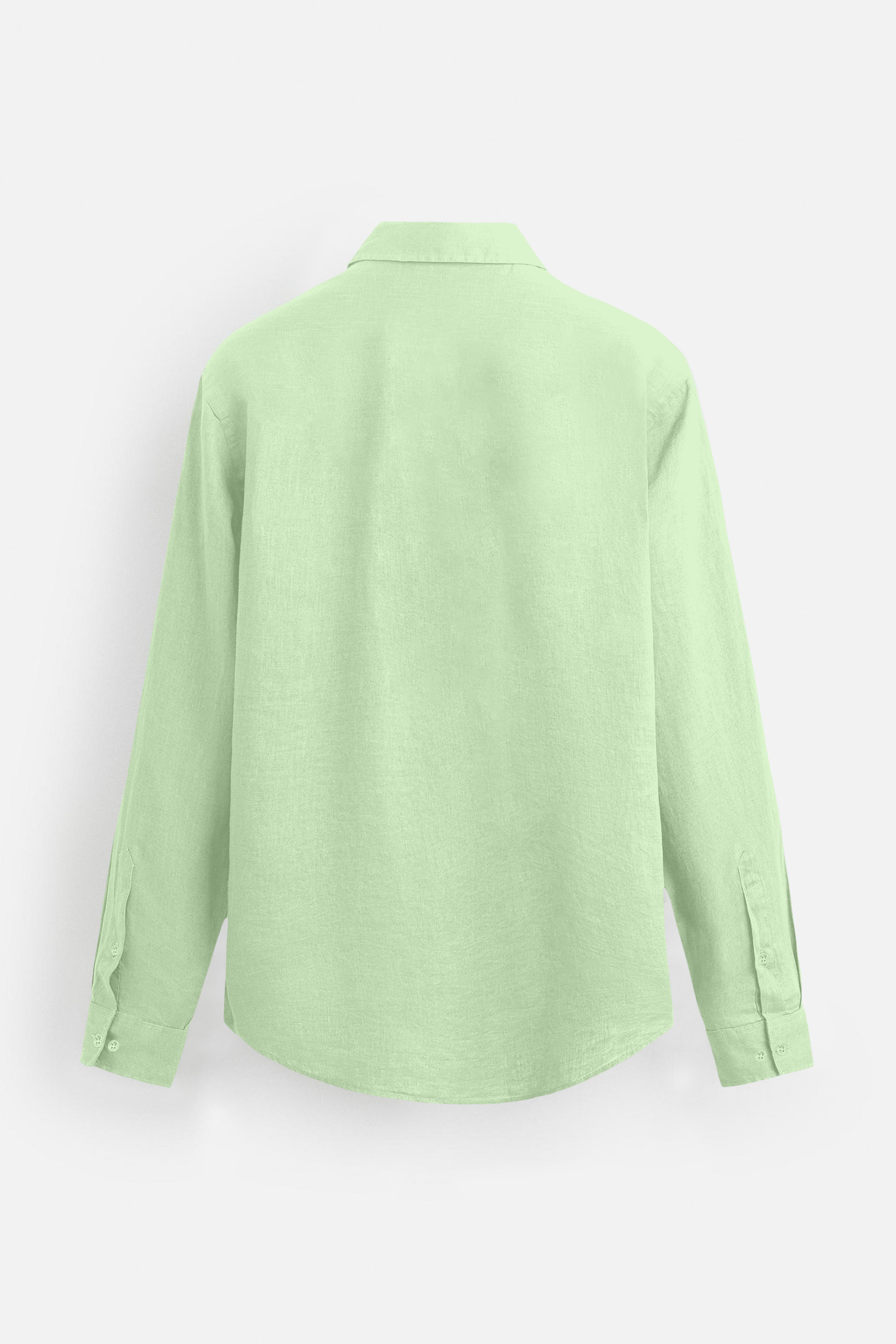 Soft Linen Lime Casual Shirt