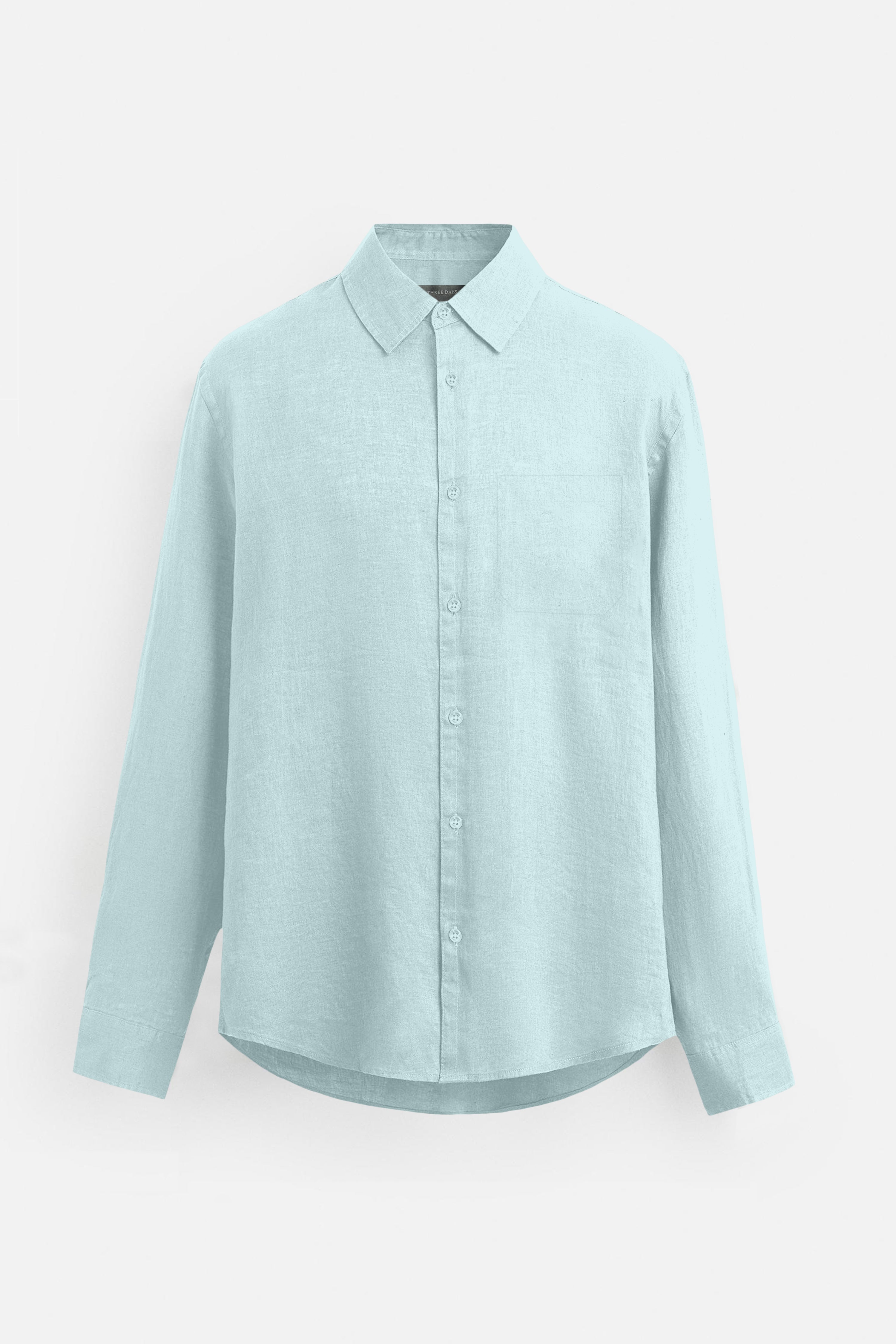 Soft Linen Green Casual Shirt