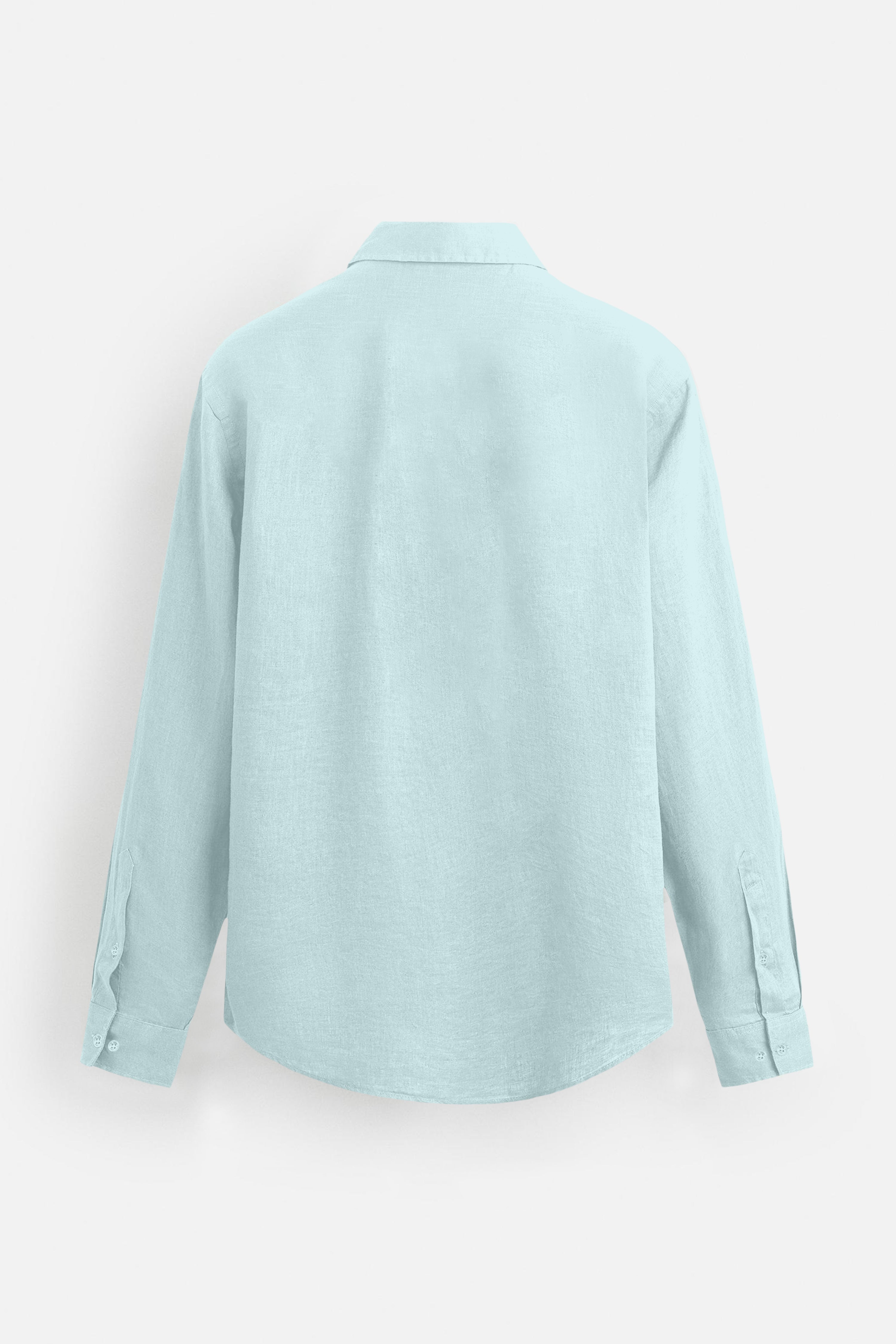 Soft Linen Green Casual Shirt