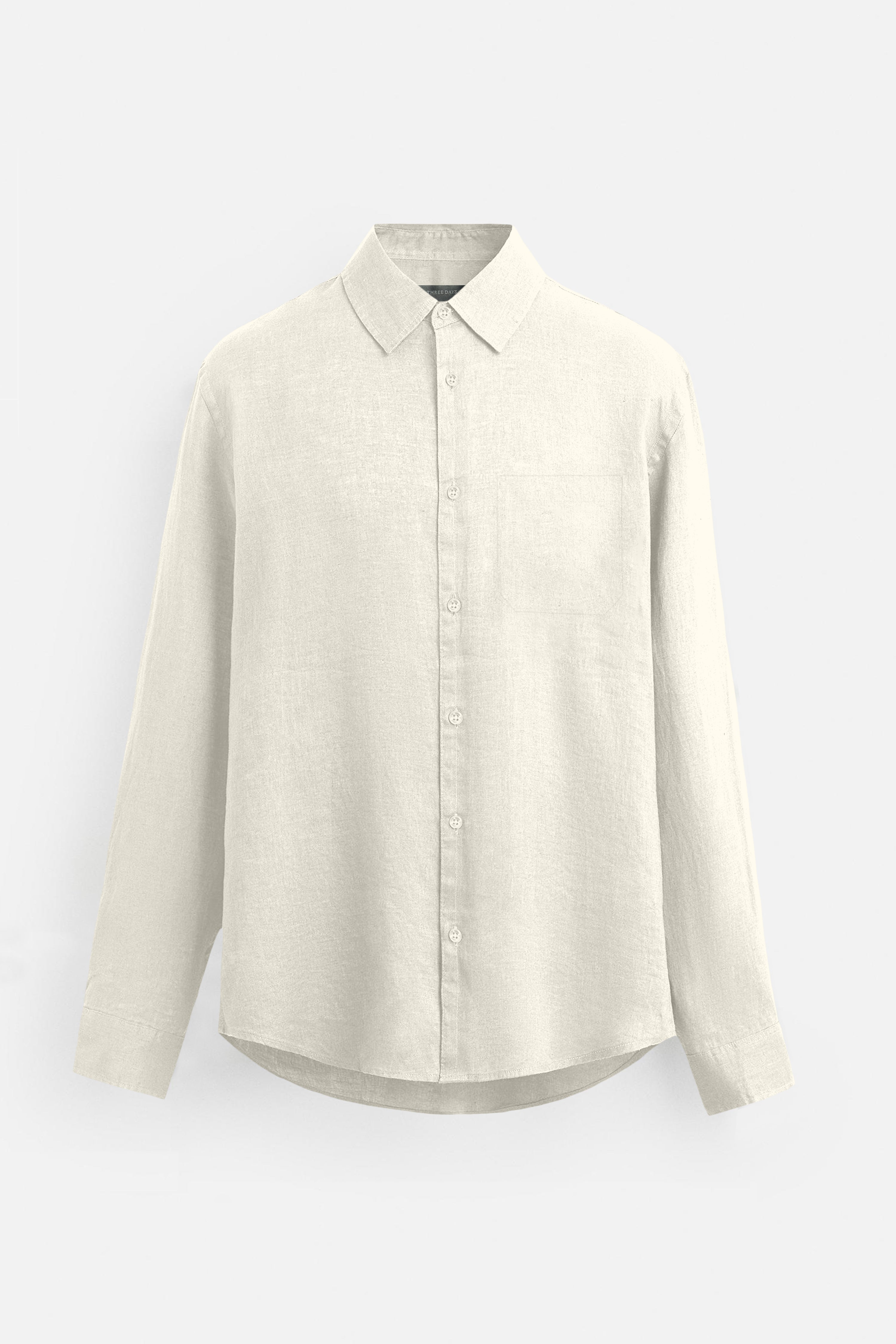 Soft Linen Beige Casual Shirt