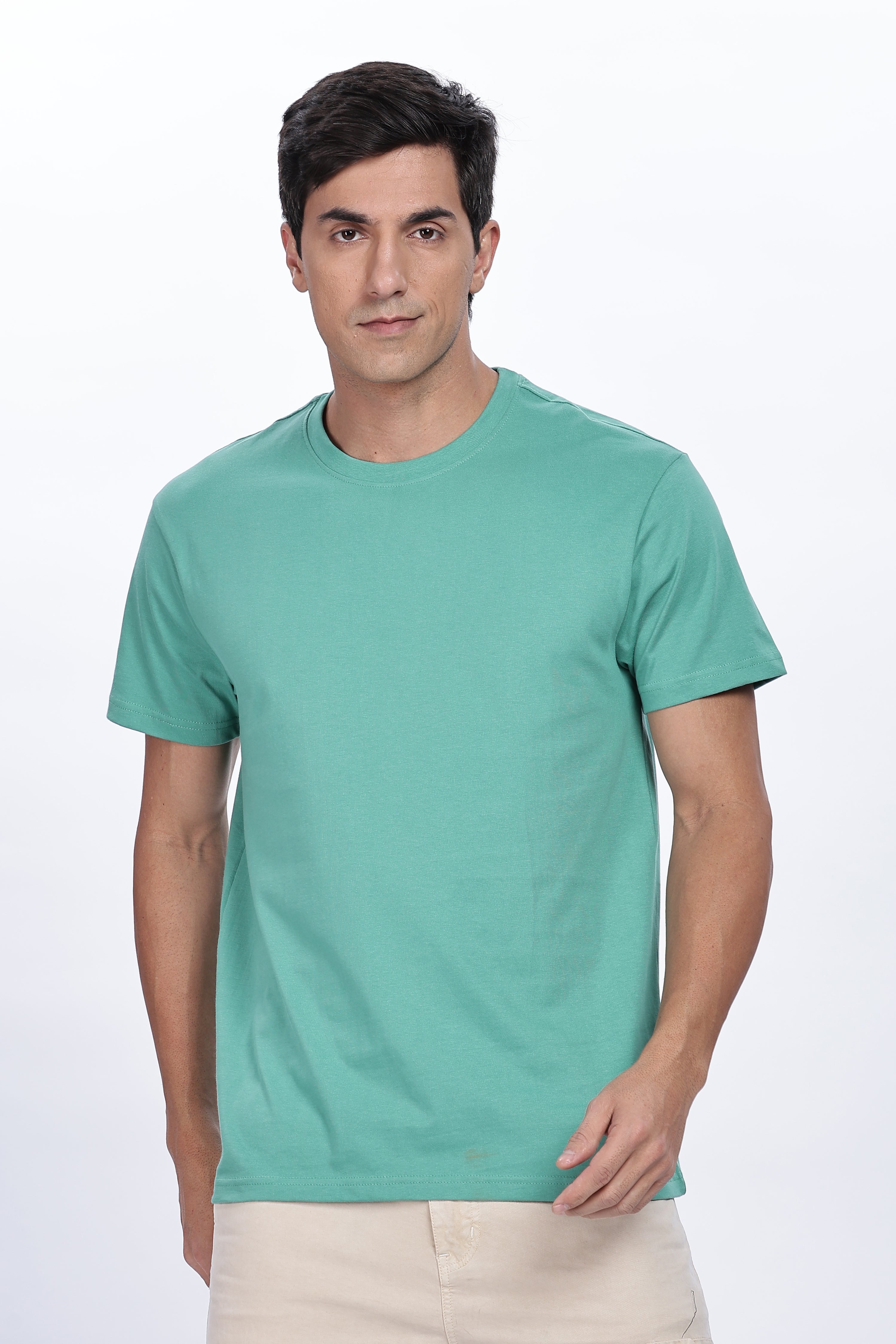Mint Green Regular Fit Tshirt