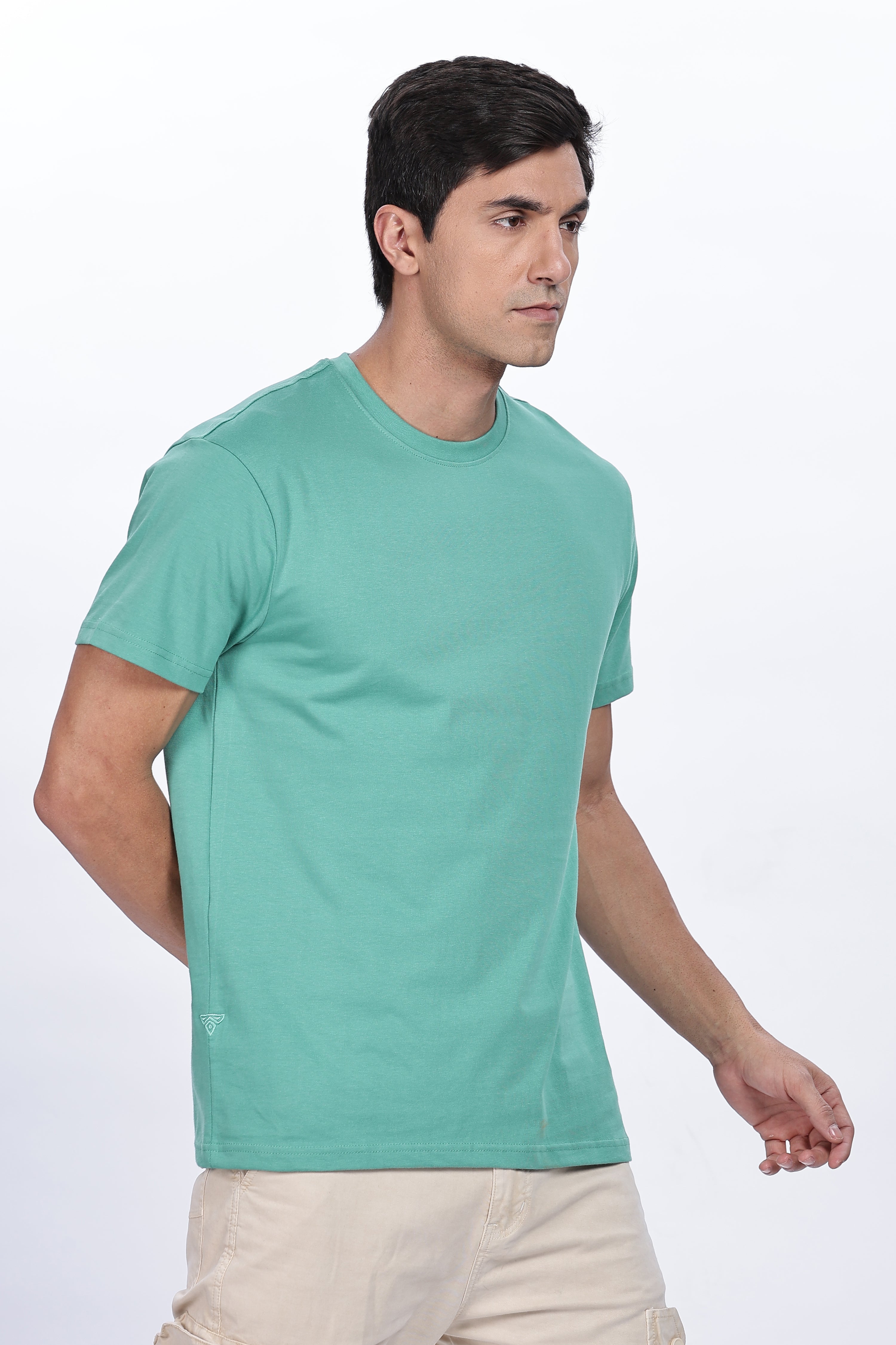 Mint Green Regular Fit Tshirt