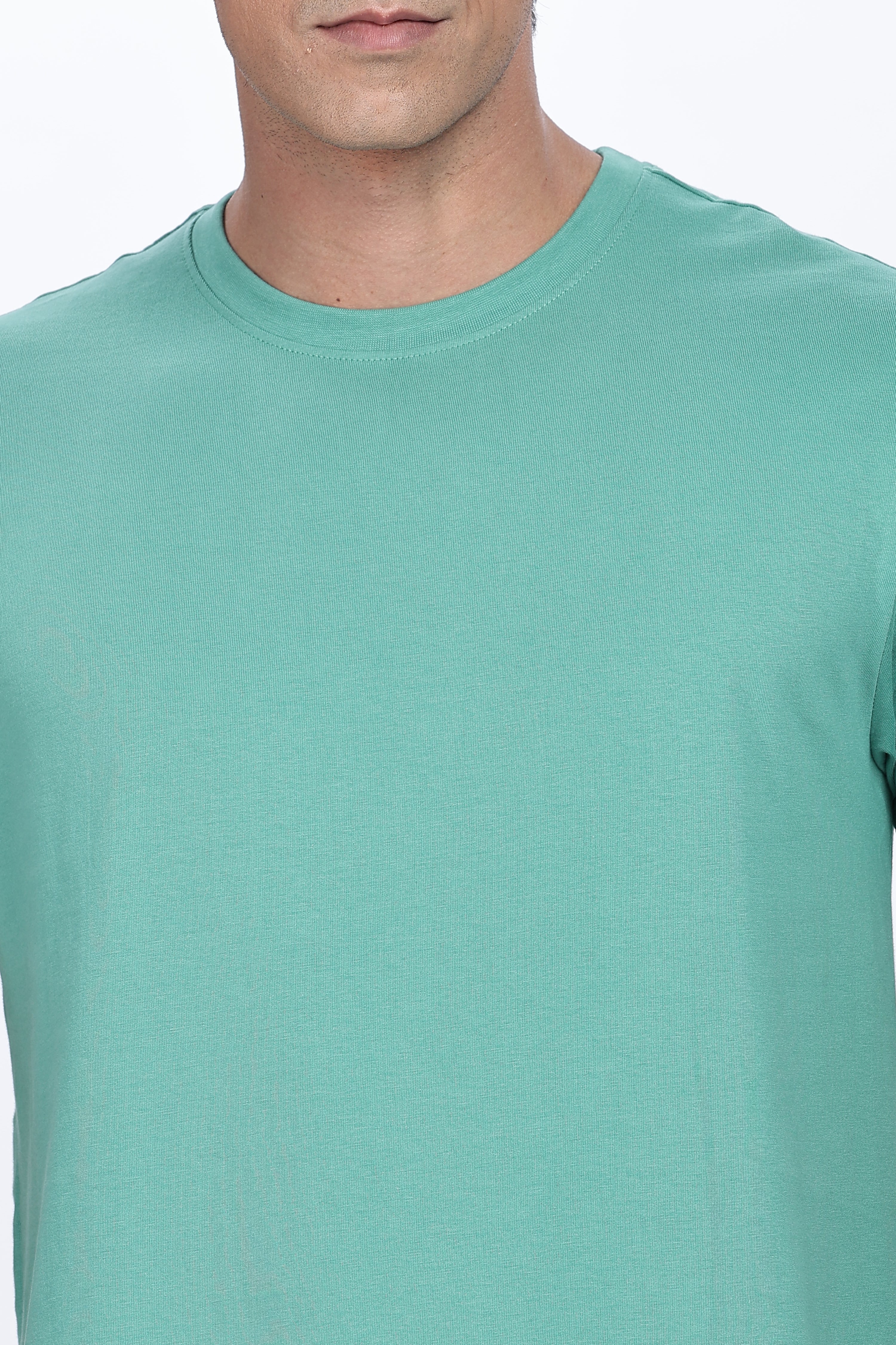 Mint Green Regular Fit Tshirt