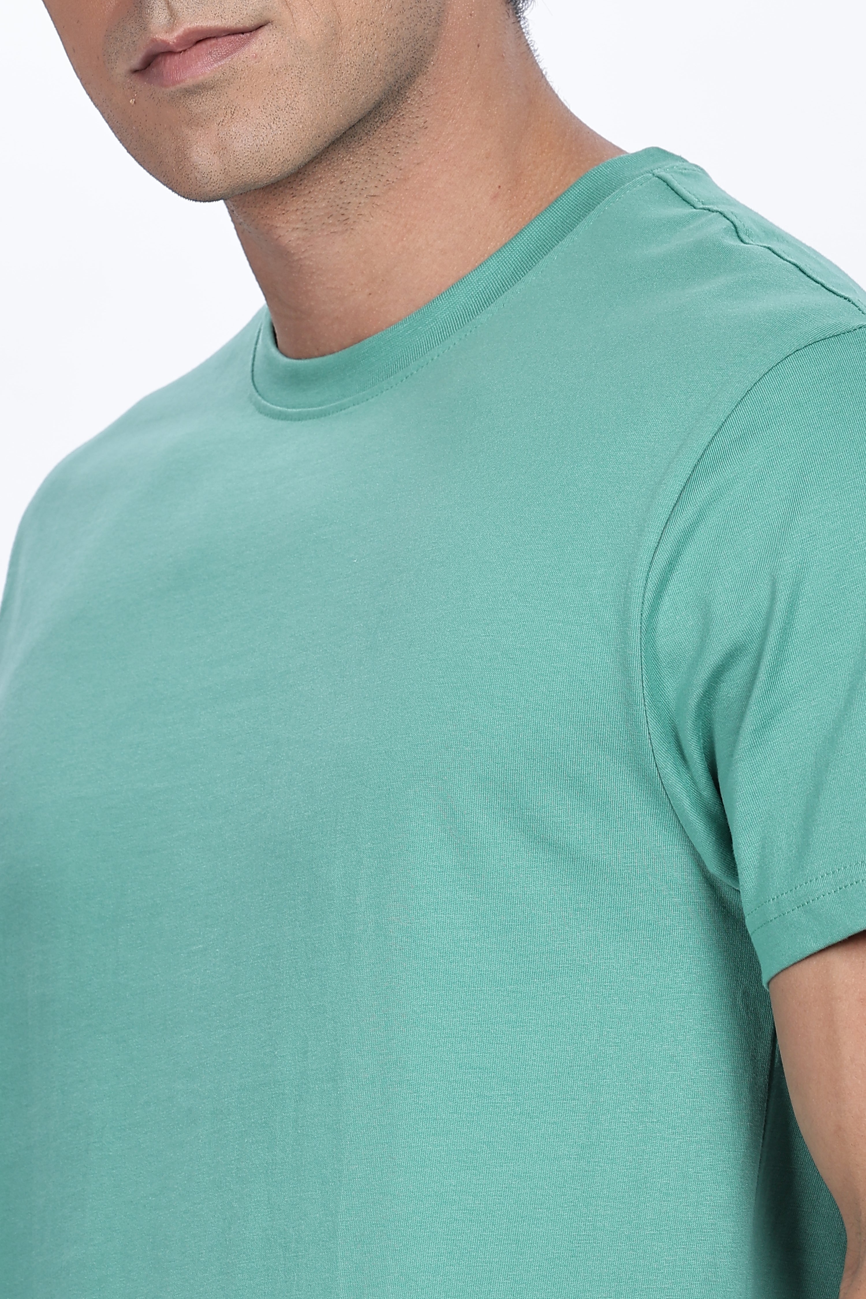 Mint Green Regular Fit Tshirt