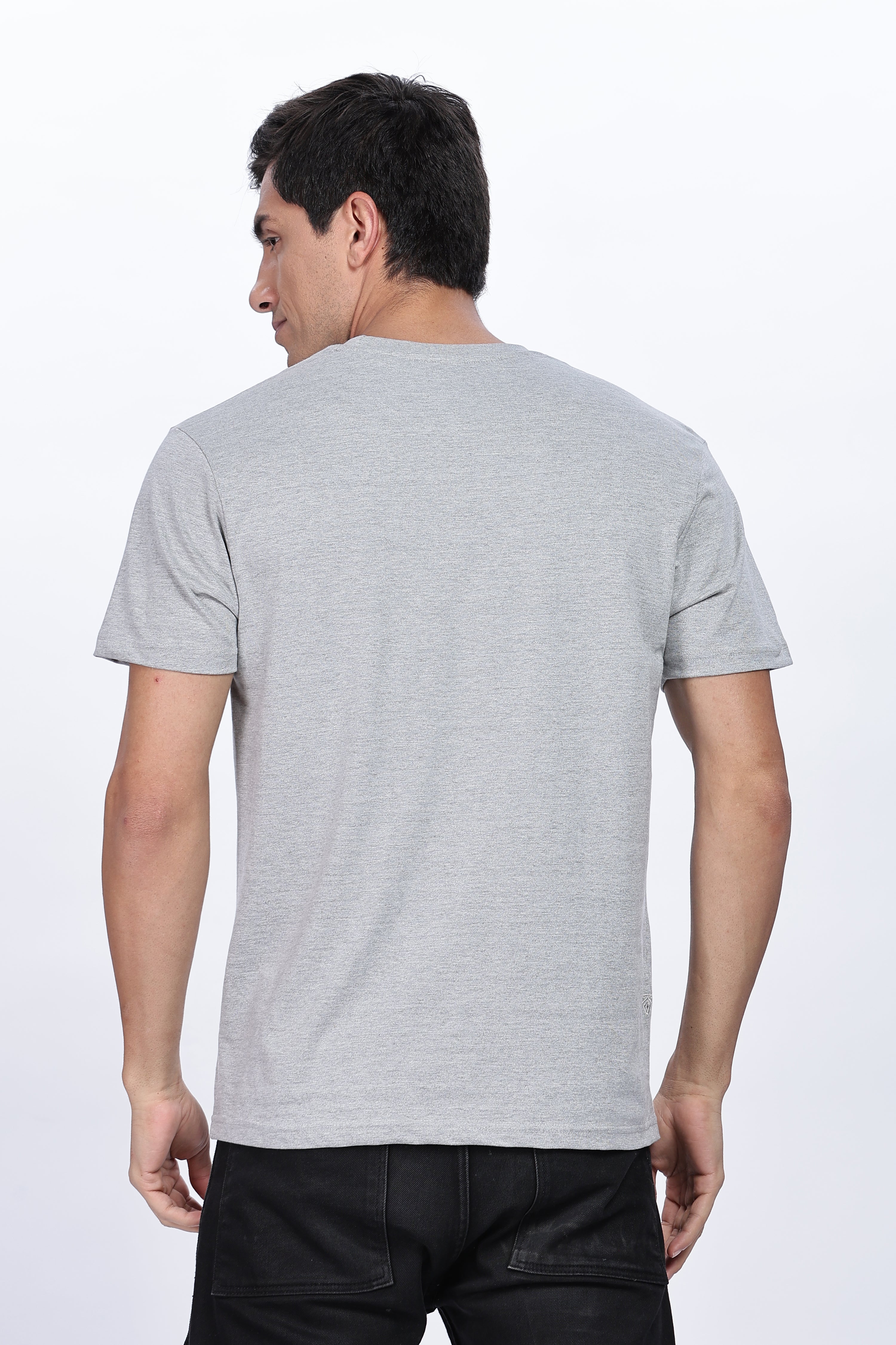 Grey Regular Fit Tshirt
