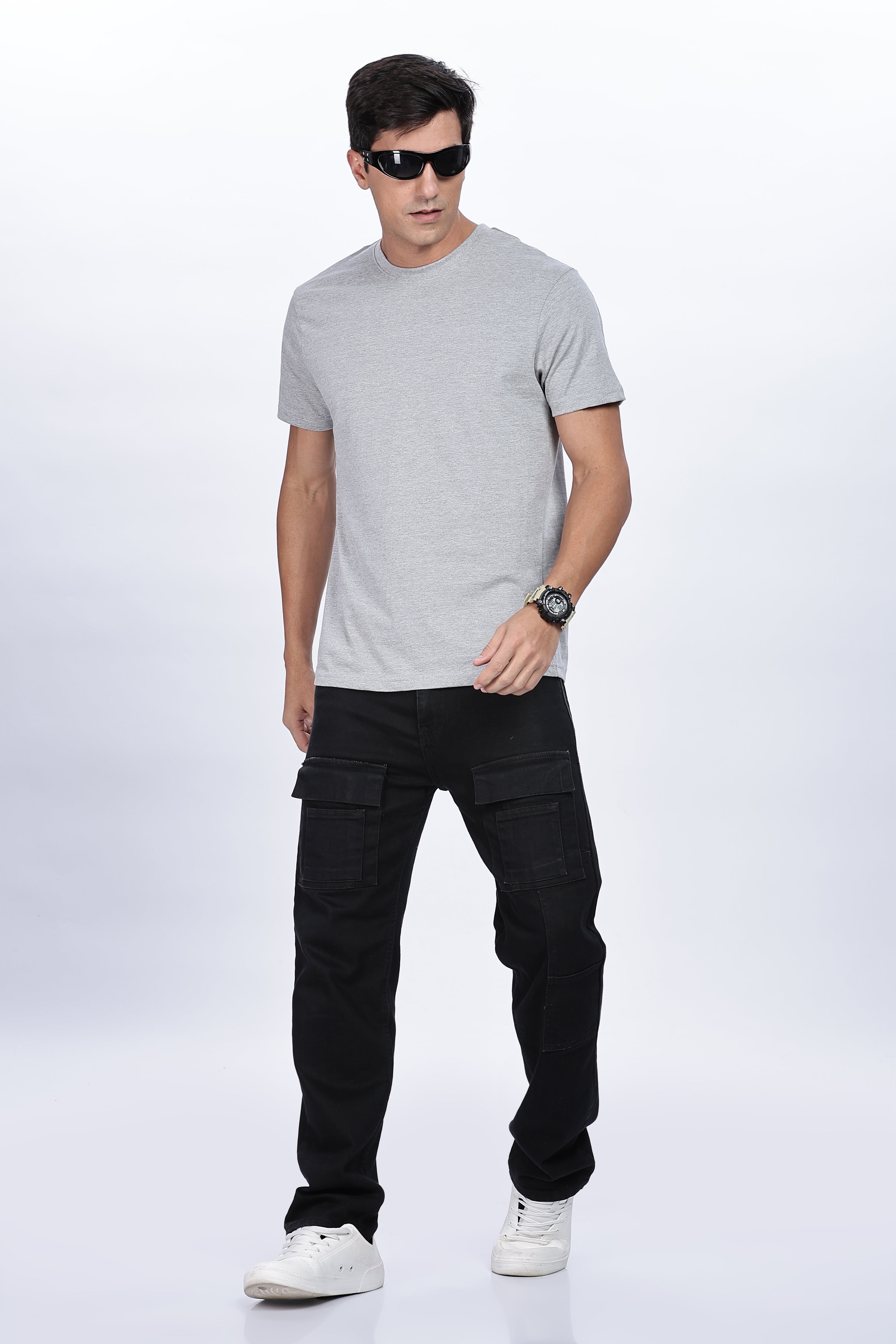Grey Regular Fit Tshirt
