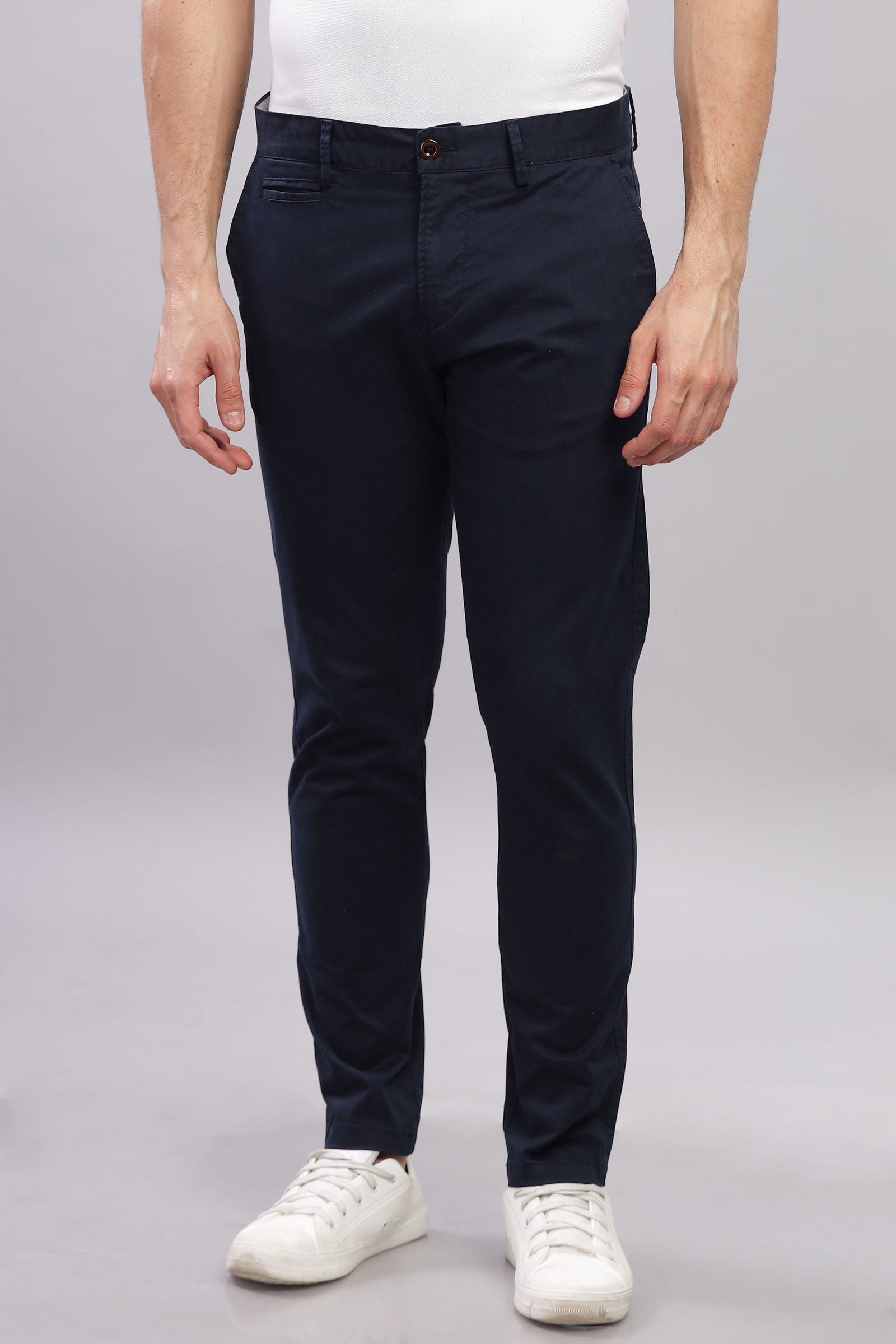 Blue Metro Mod Chino Pants - Three Days
