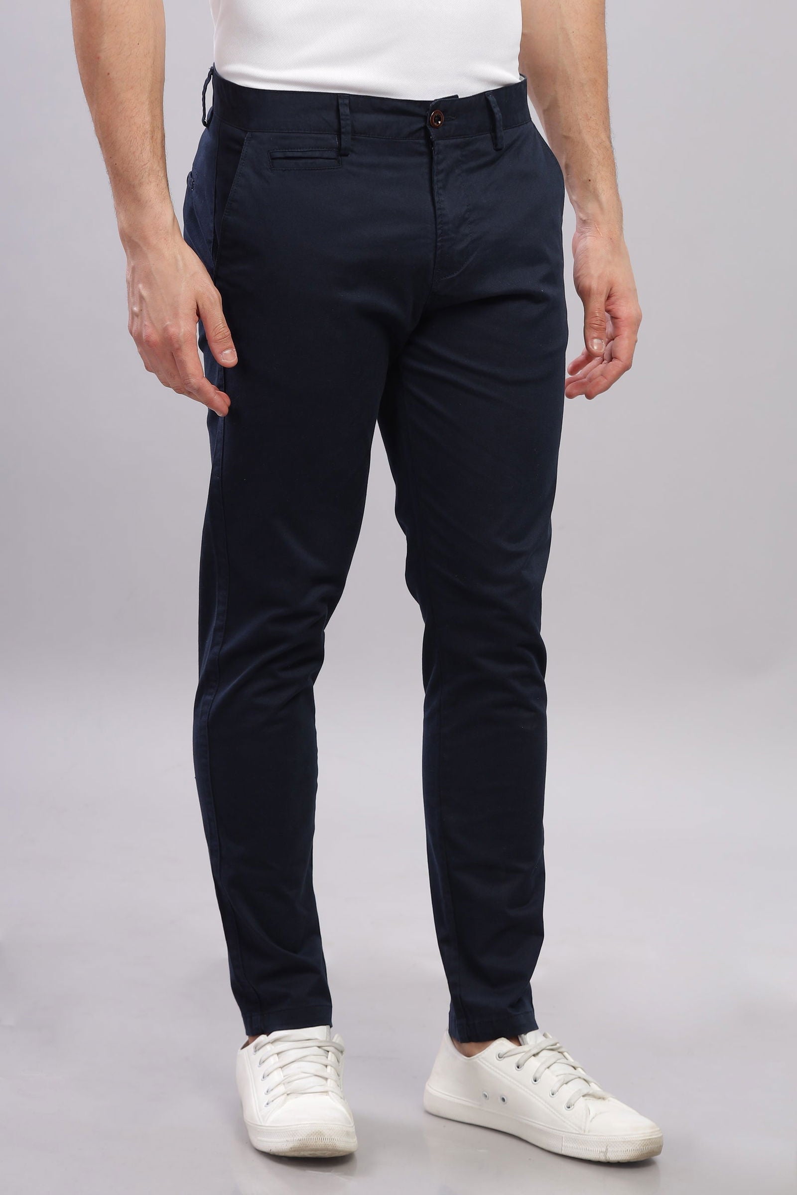 Blue Metro Mod Chino Pants - Three Days