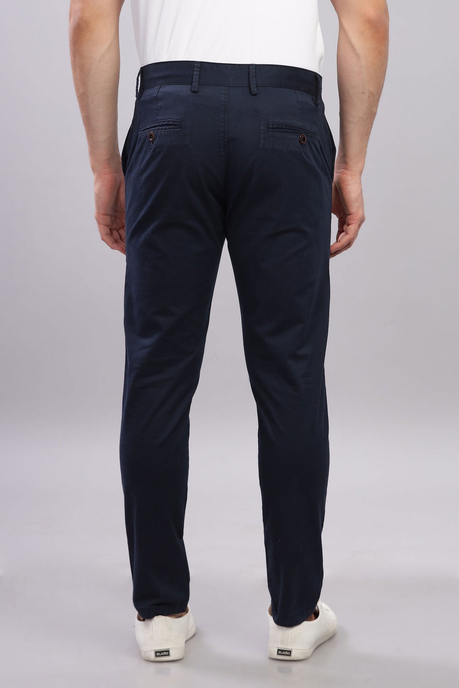 Blue Metro Mod Chino Pants - Three Days