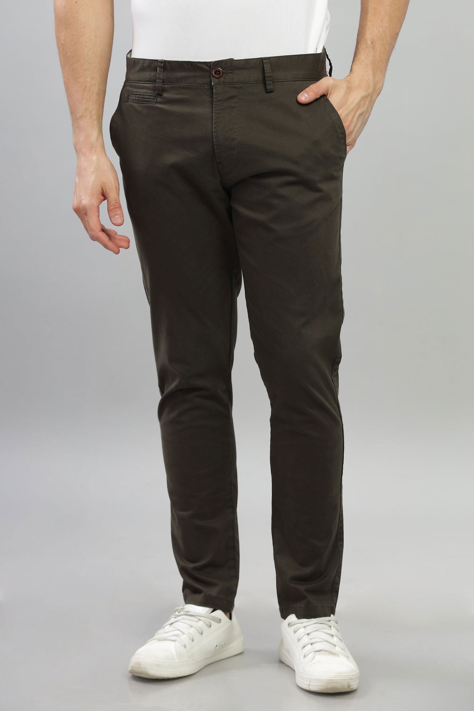 Brown Metro Mod Chino Pants - Three Days