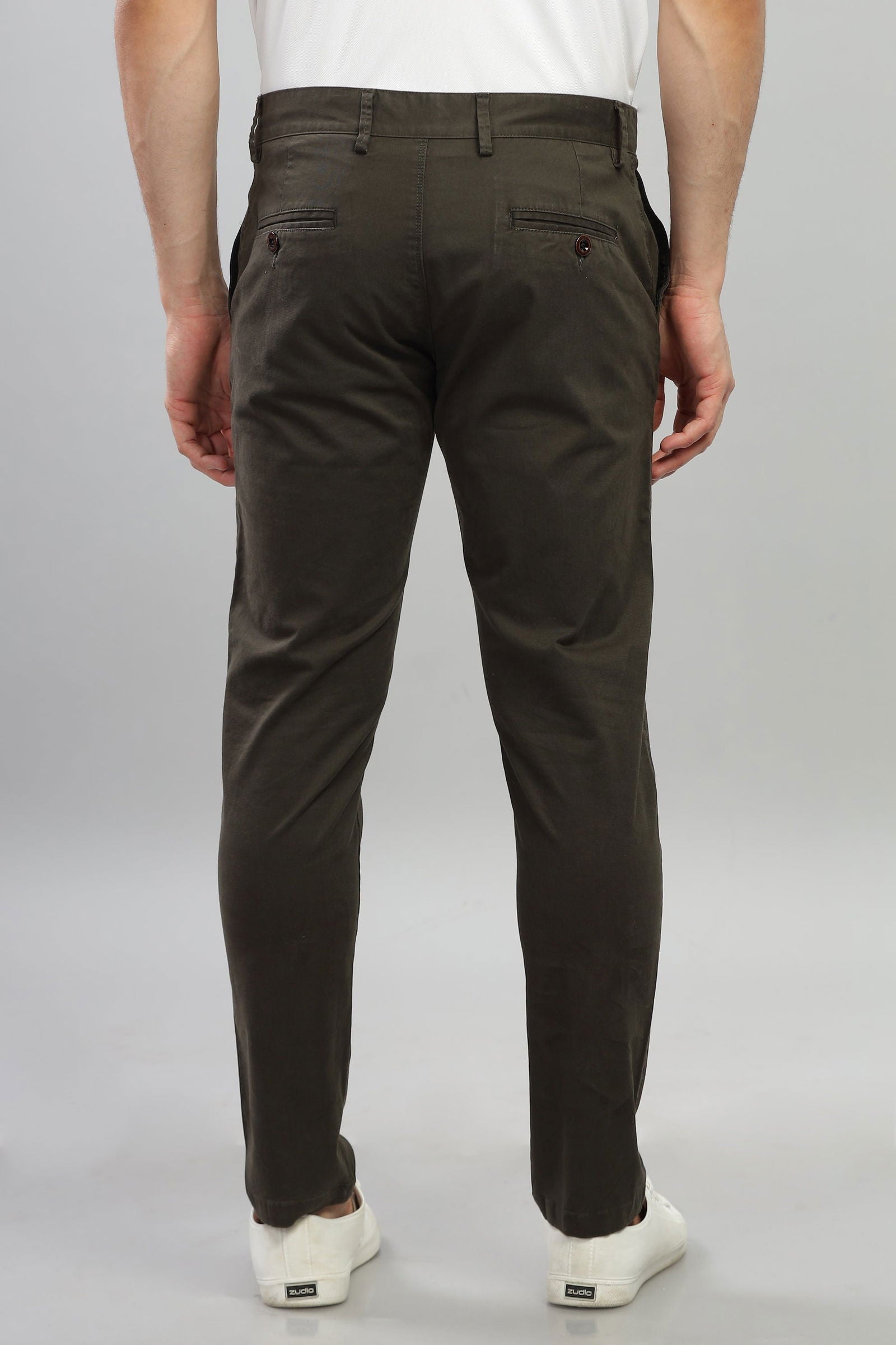 Brown Metro Mod Chino Pants - Three Days