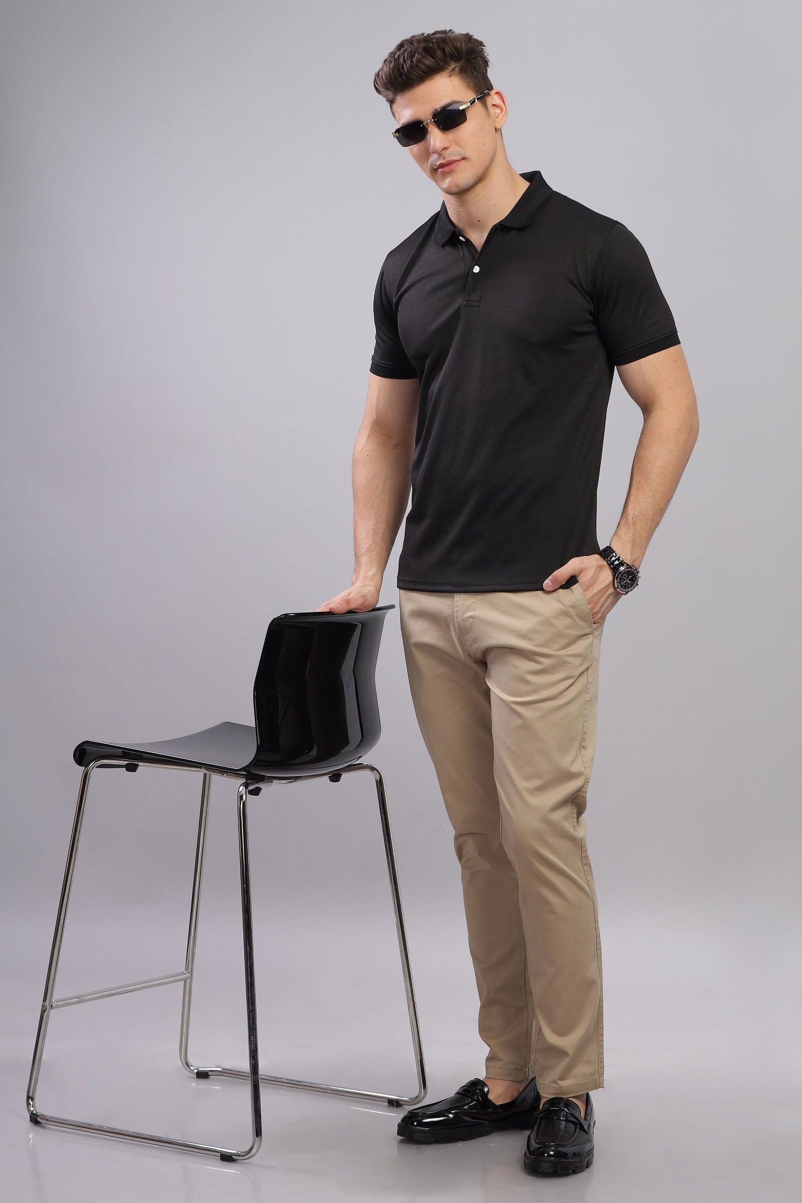 Camel Metro Mod Chino Pants - Three Days
