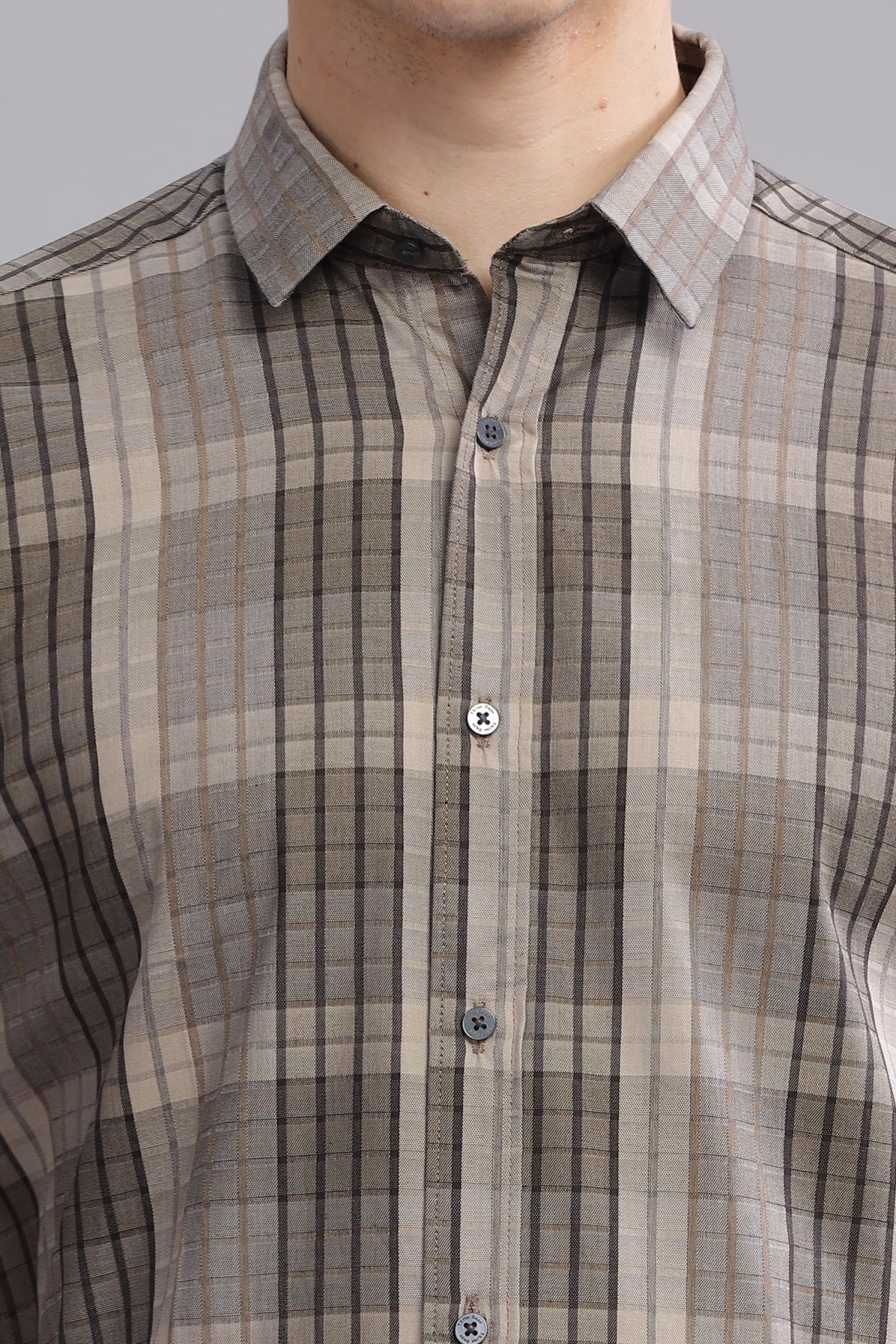 Check Mate Checkered Long Sleeve Shirt - Three Days