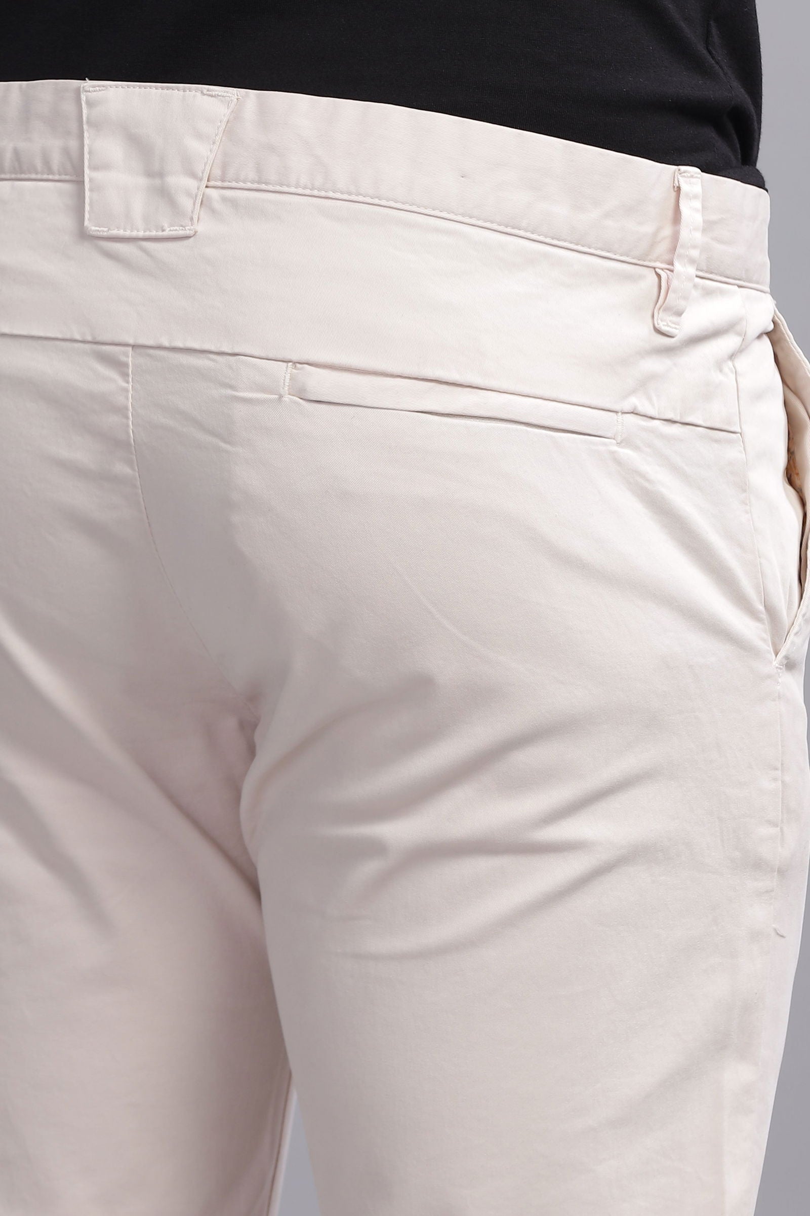 CityStride Beige Cotton Chinos - Three Days