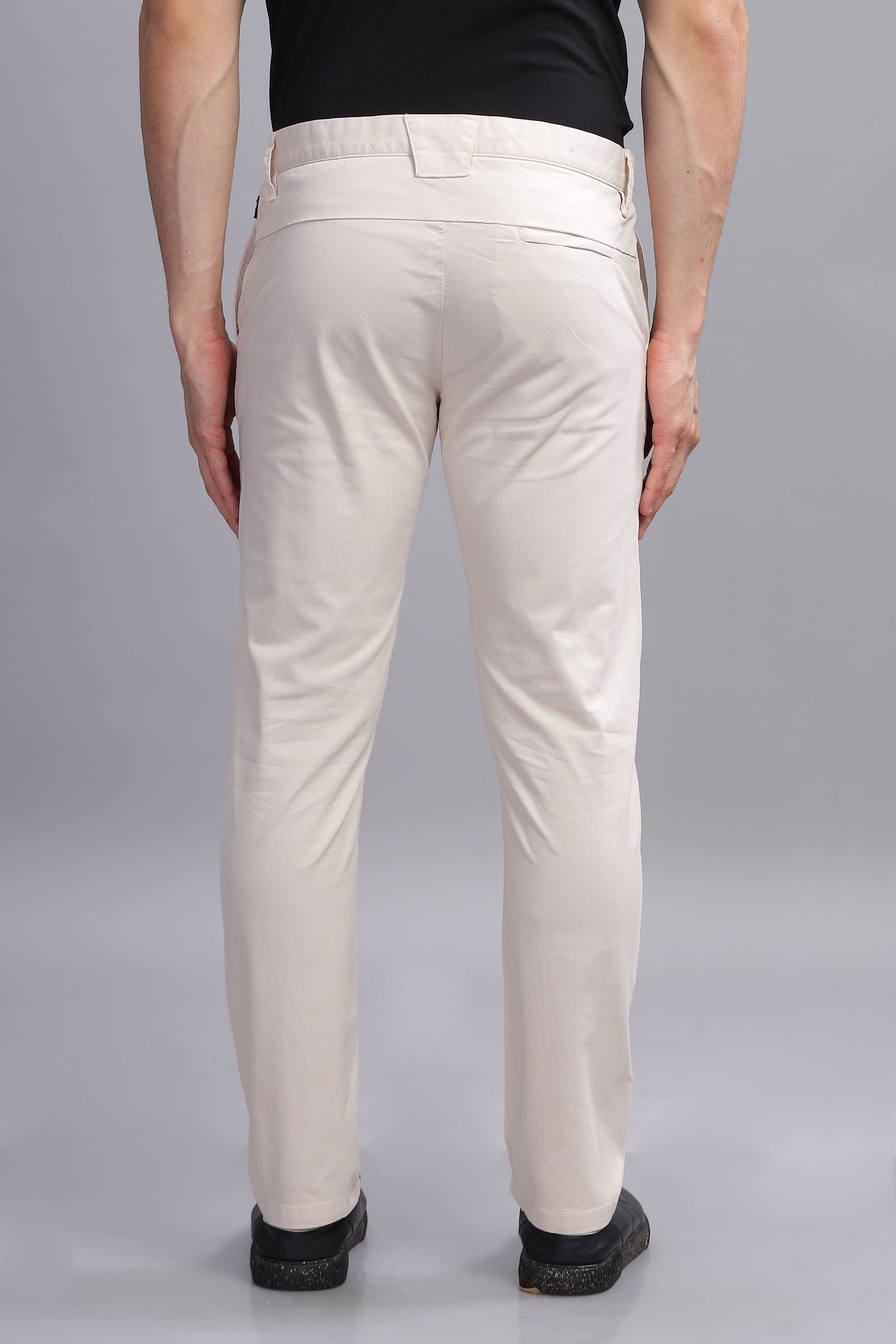 CityStride Beige Cotton Chinos - Three Days