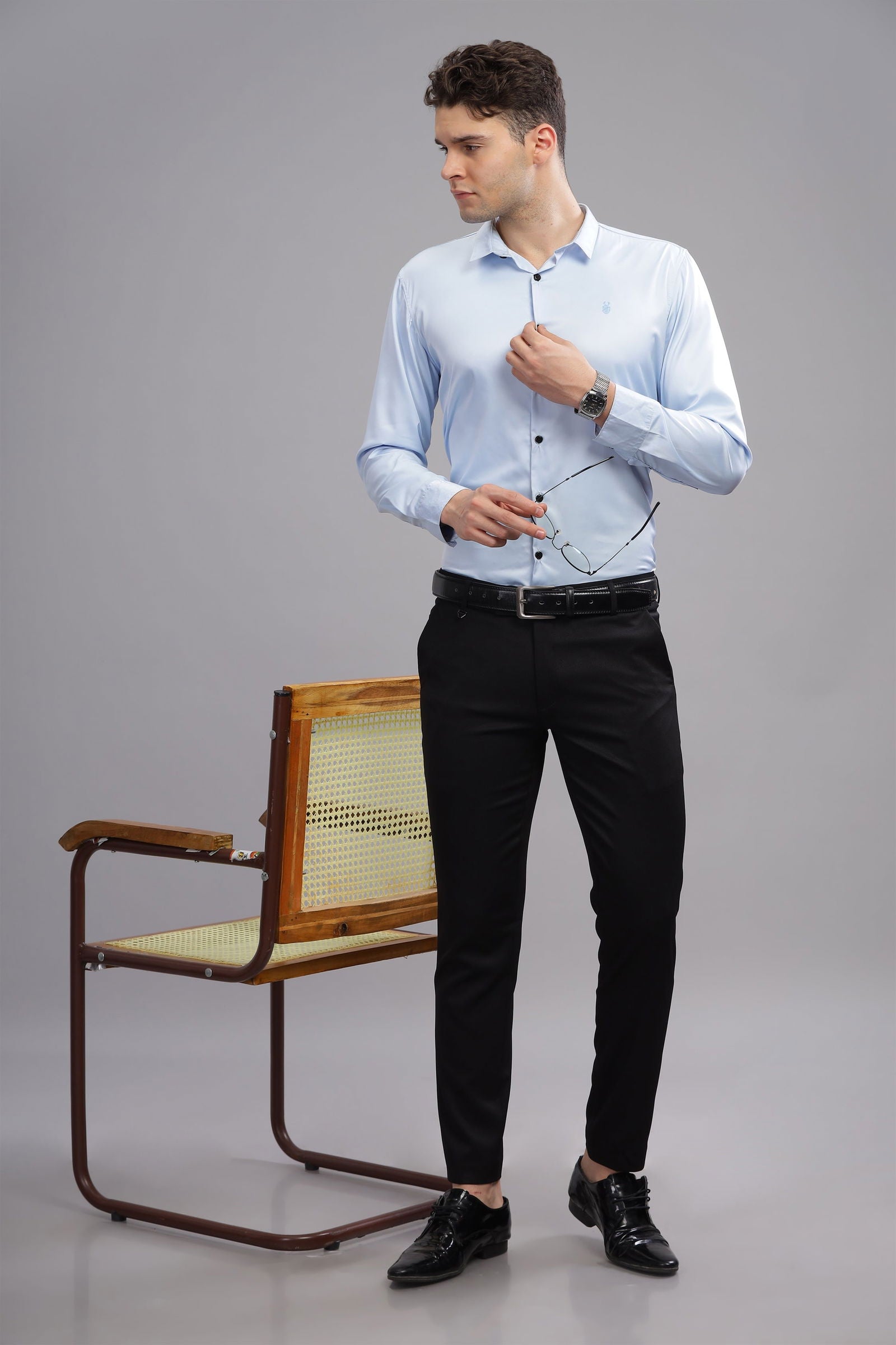 DapperFlex Black Formal Bottoms - Three Days