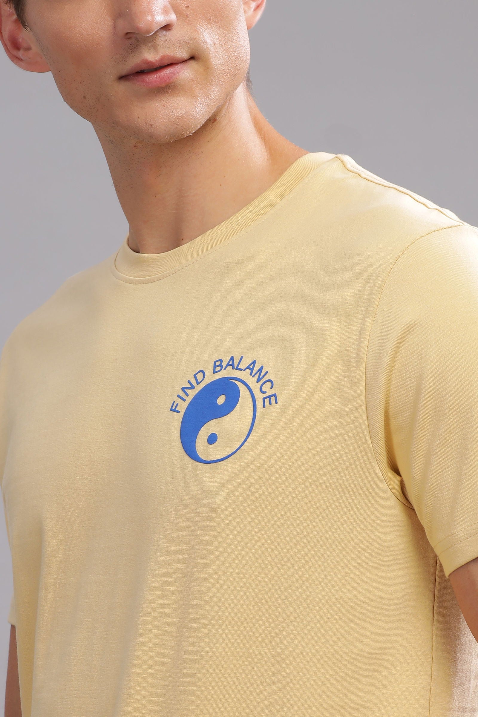 Find Balance Beige Tshirt - Three Days