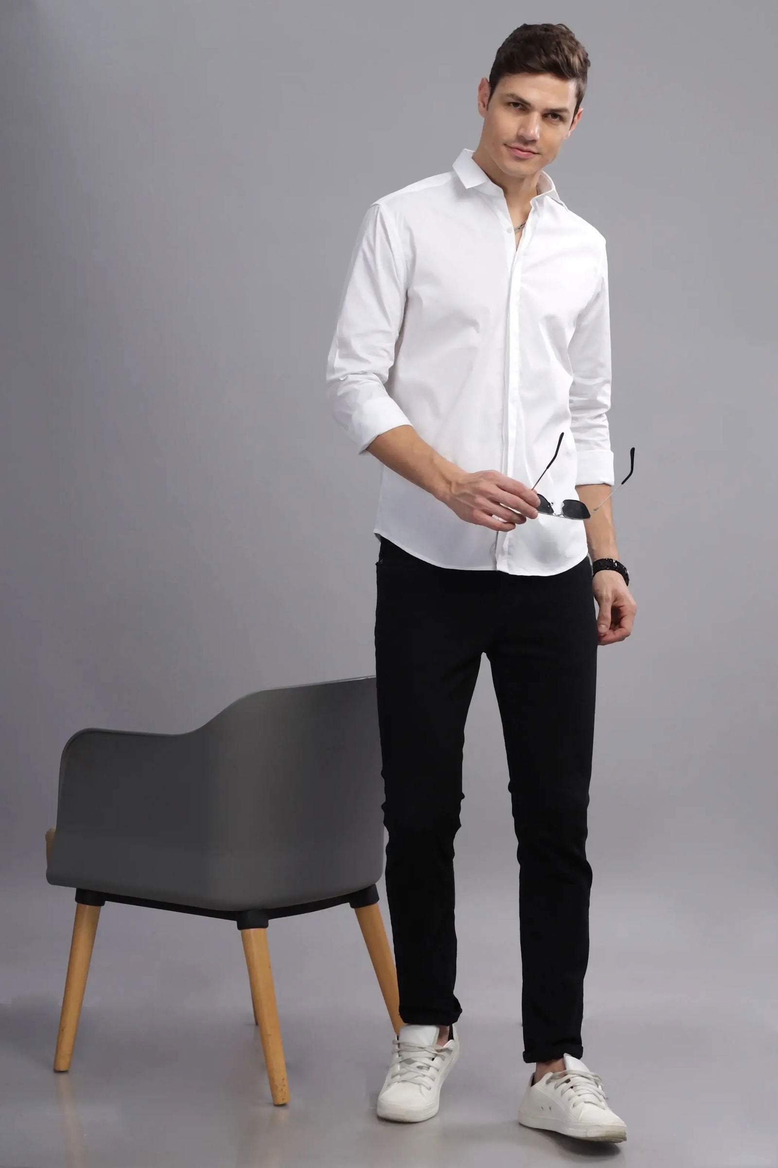 Finesse Abstract Back printed Shirt - Three Days