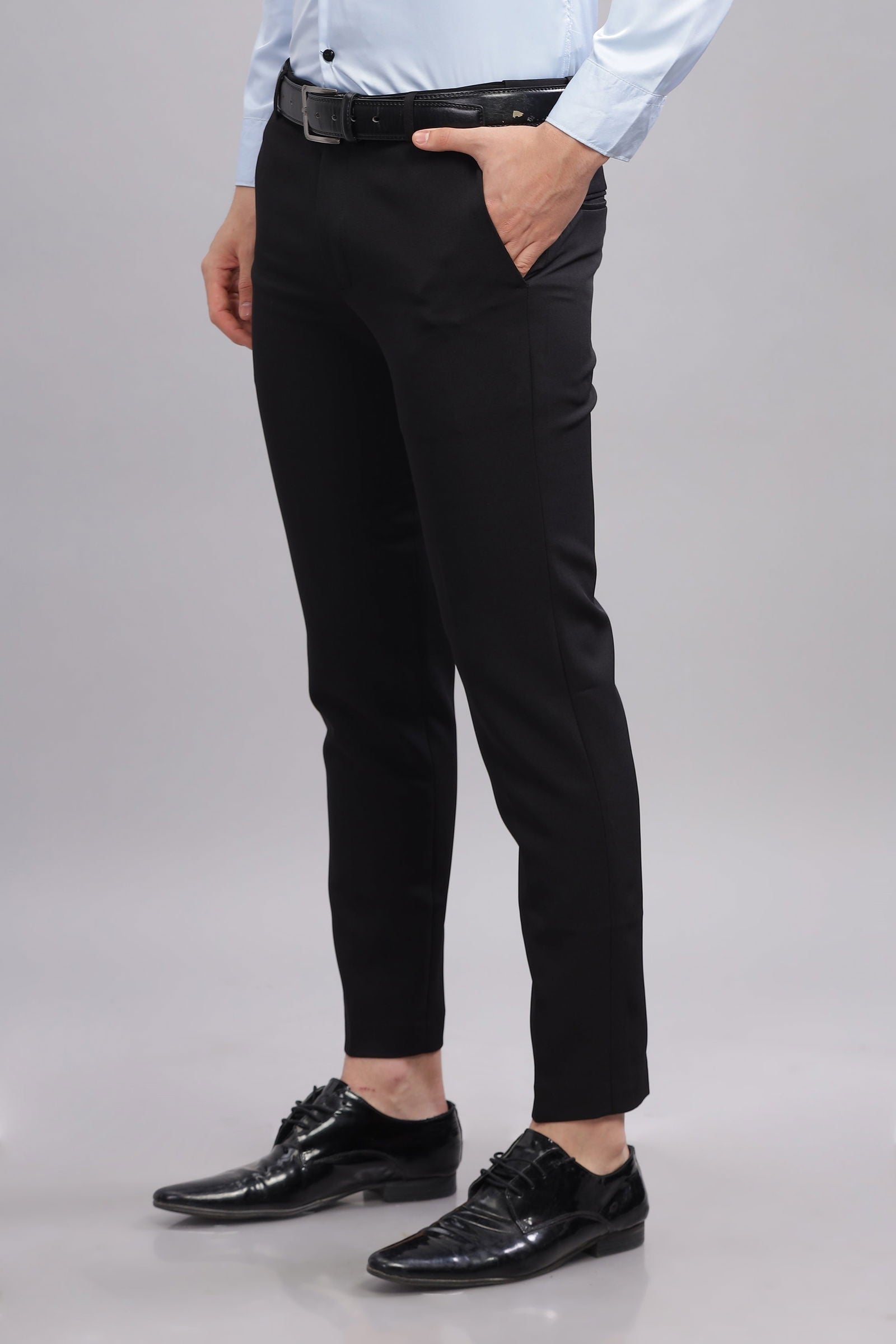 FlexCraft Black Formal Bottoms - Three Days