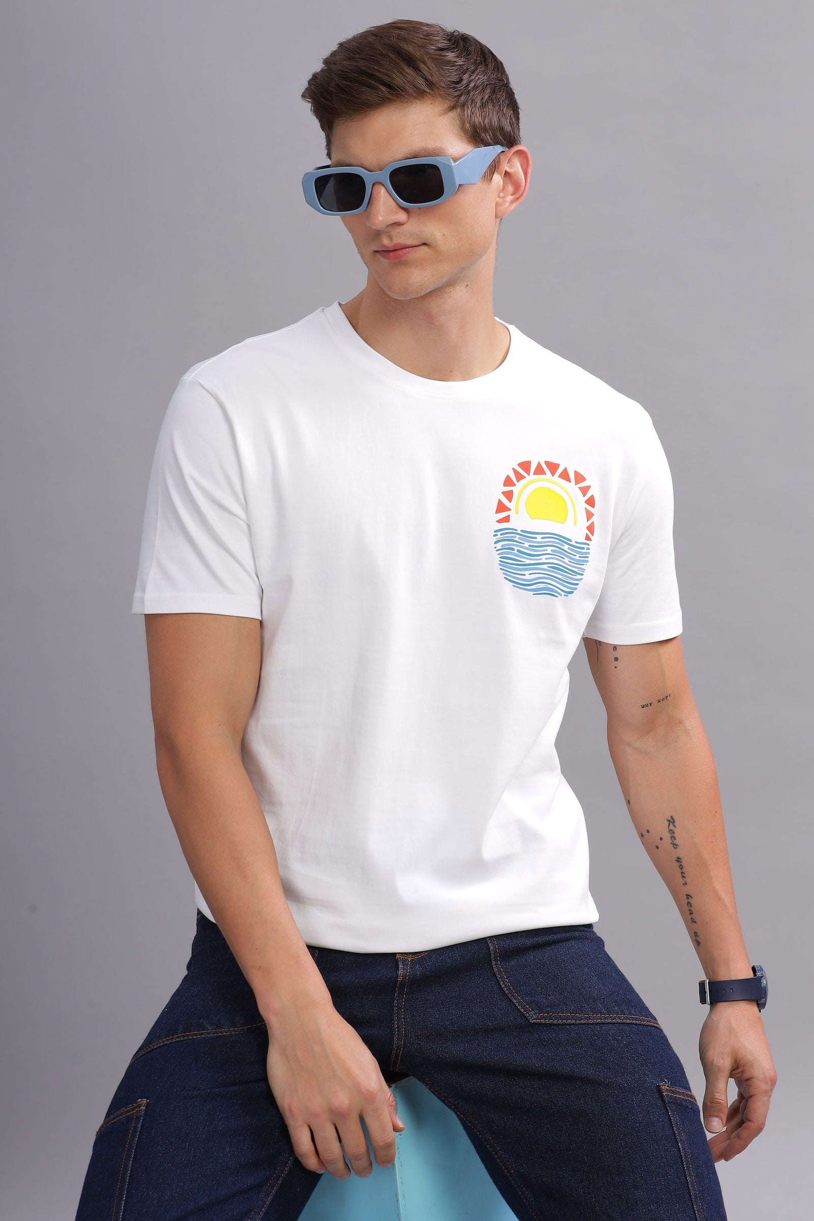Fun In The Sun White Tshirt - Three Days