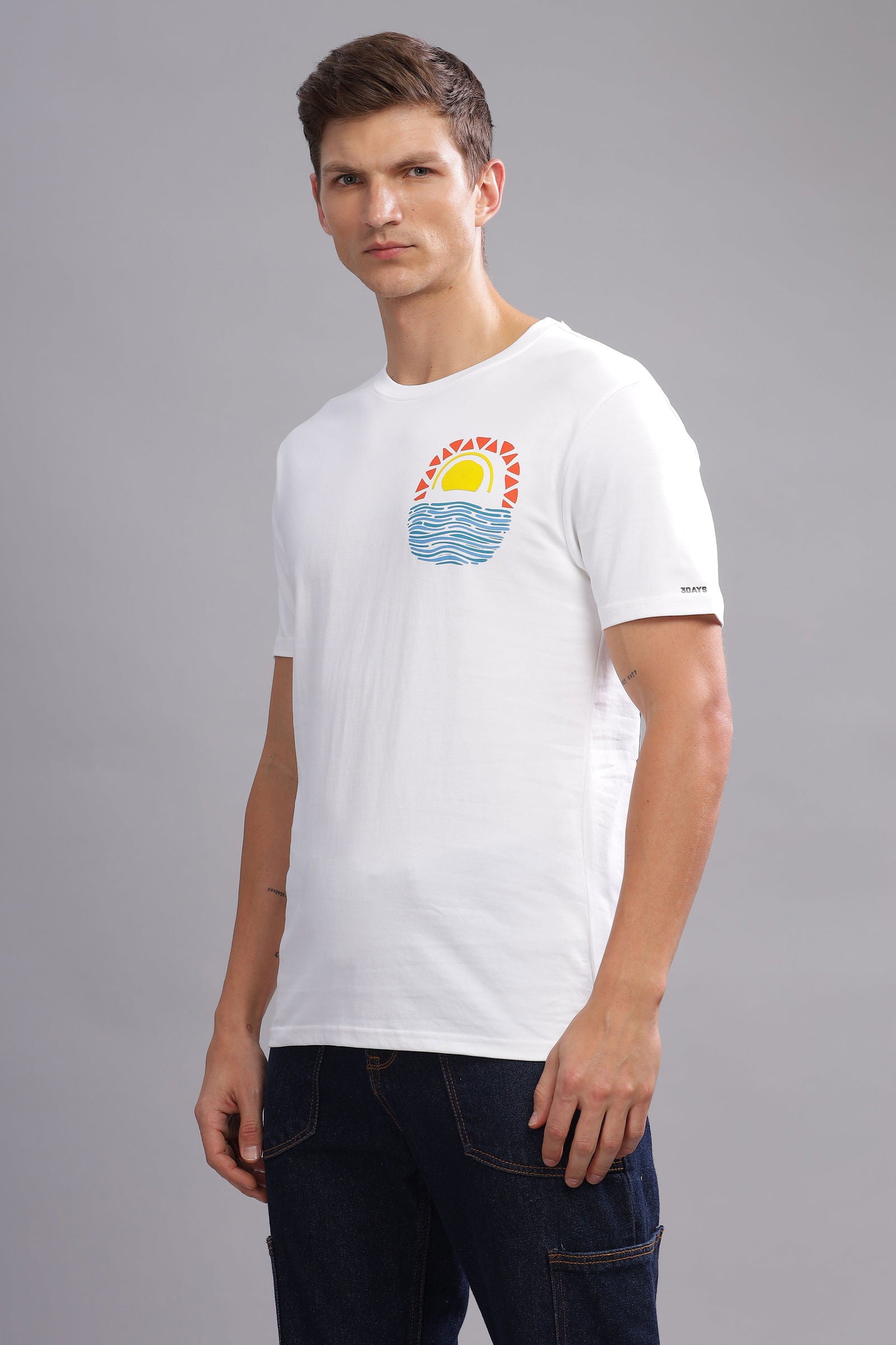 Fun In The Sun White Tshirt - Three Days