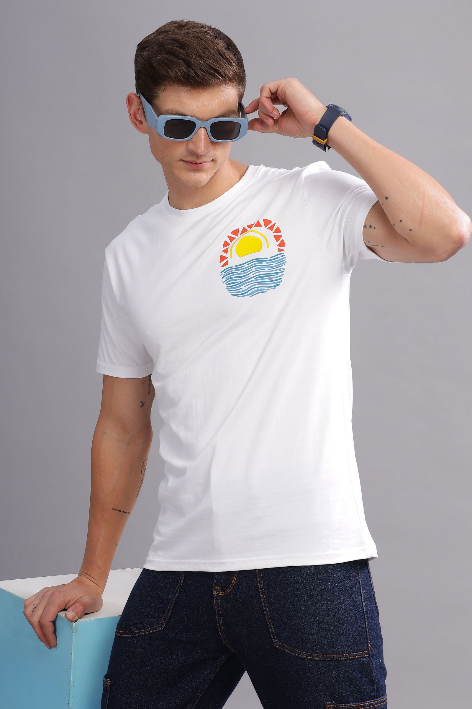 Fun In The Sun White Tshirt - Three Days