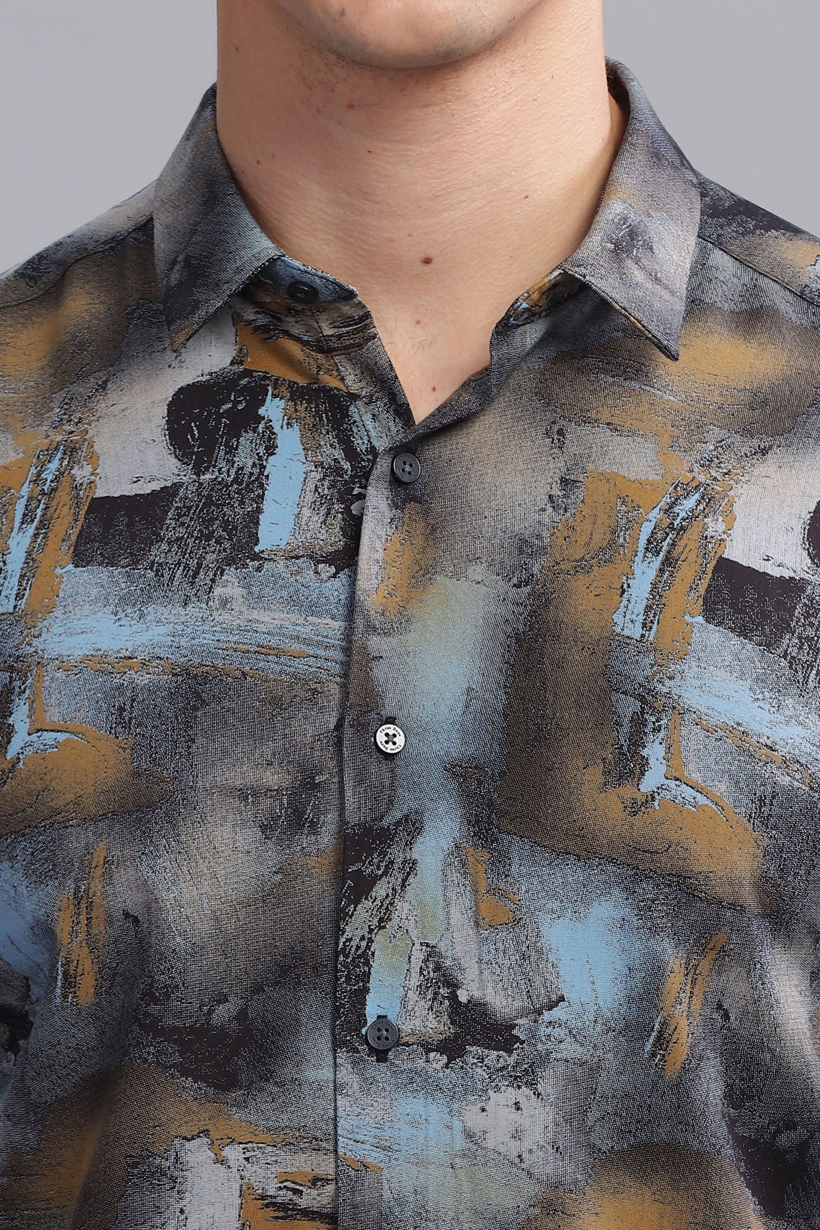 Galactic Abstract Printed Shirt - Three Days