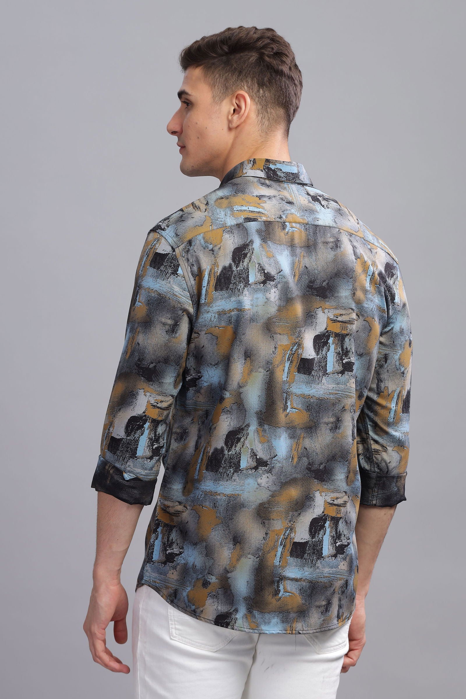 Galactic Abstract Printed Shirt - Three Days