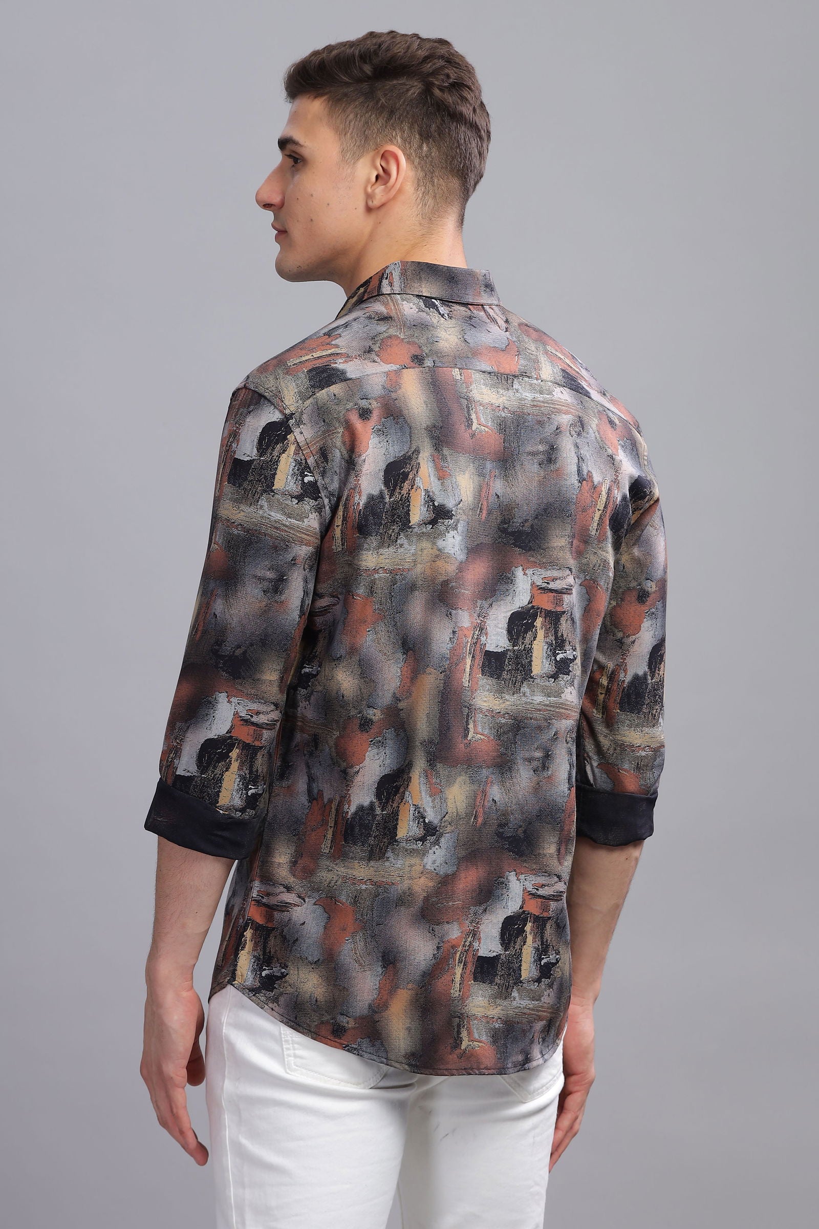 Kaliedo Abstract Printed Shirt - Three Days