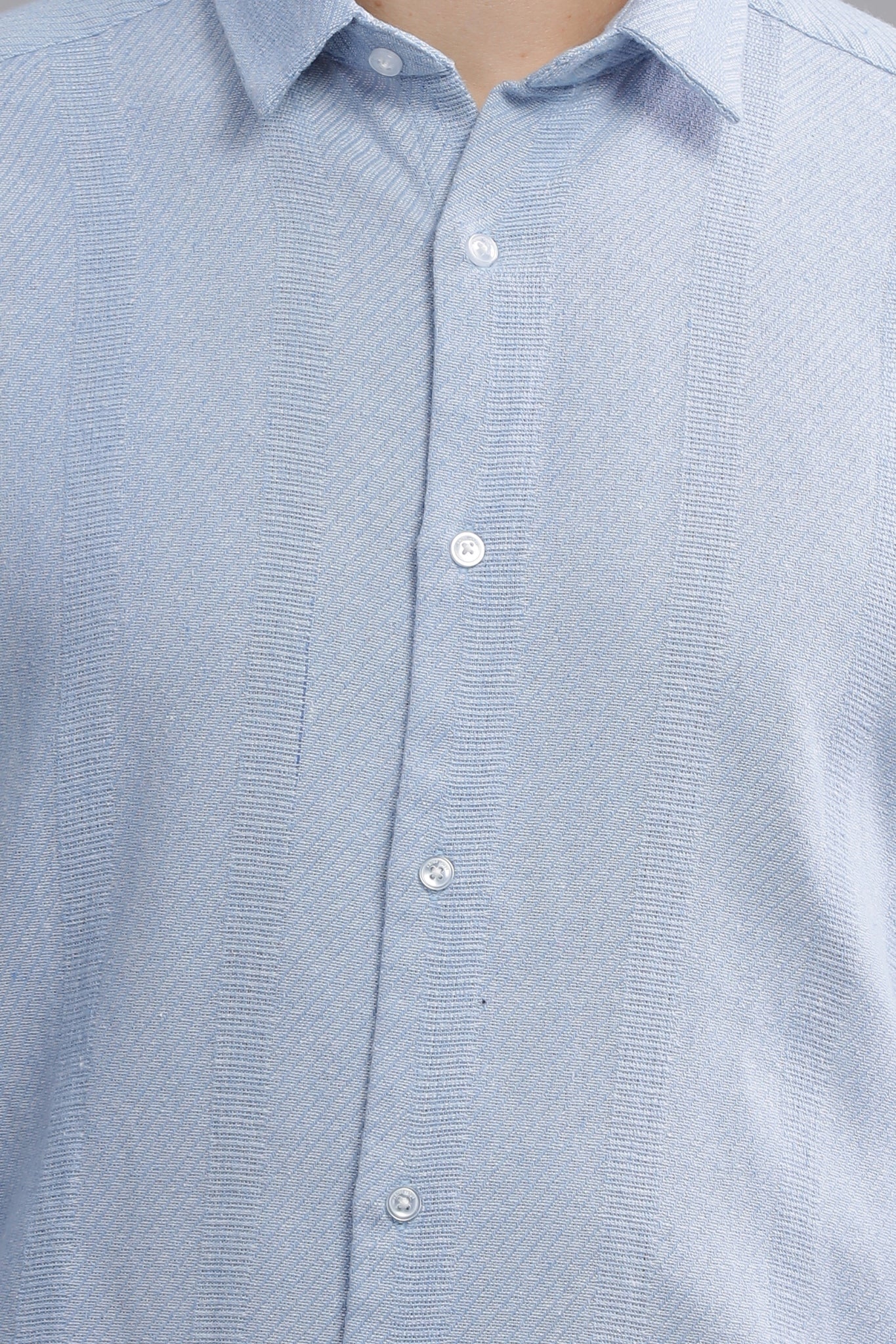 Loom Luxe Textured Blended Shirt - Three Days