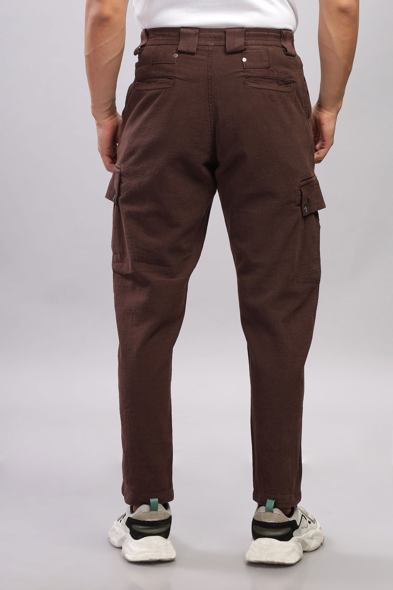 Metromover Brown Cargo Pants - Three Days
