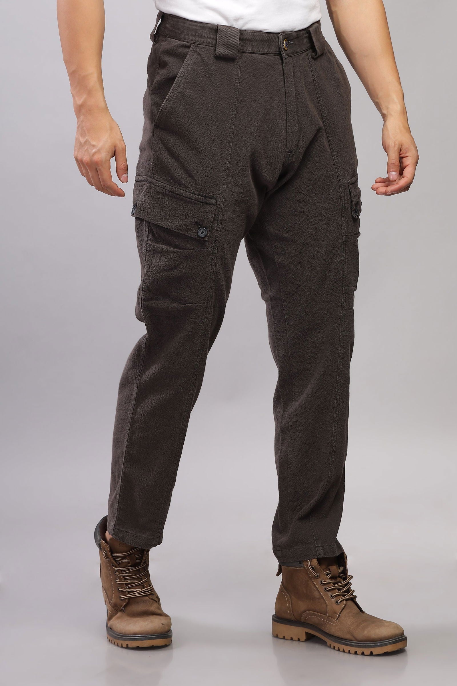 Metromover Grey Cargo Pants - Three Days