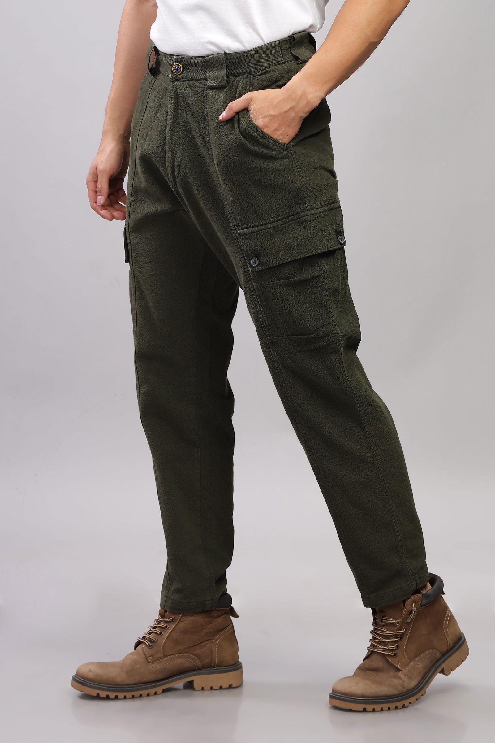 Metromover olive Cargo Pants - Three Days