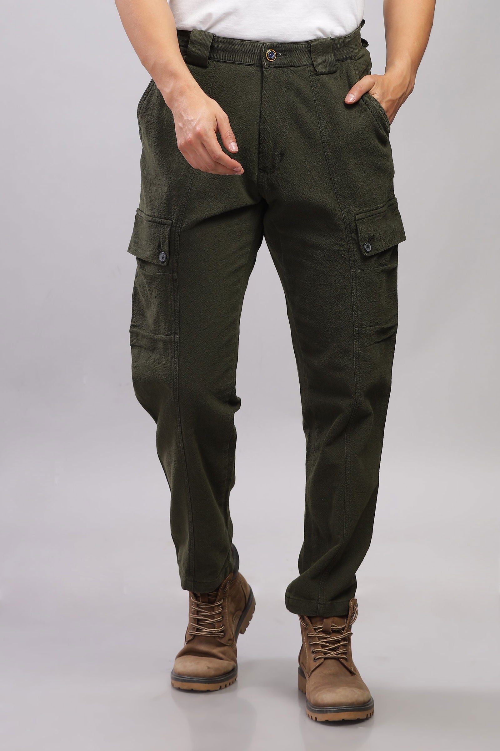 Metromover olive Cargo Pants - Three Days