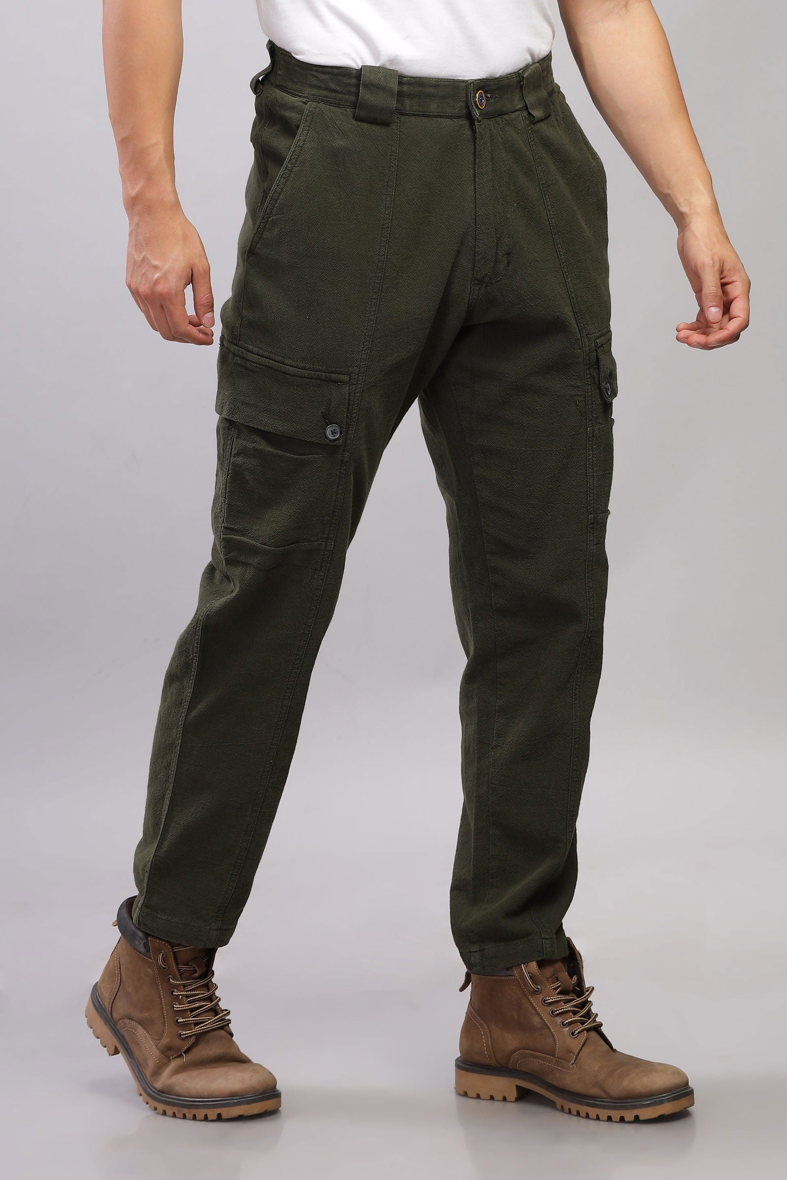Metromover olive Cargo Pants - Three Days