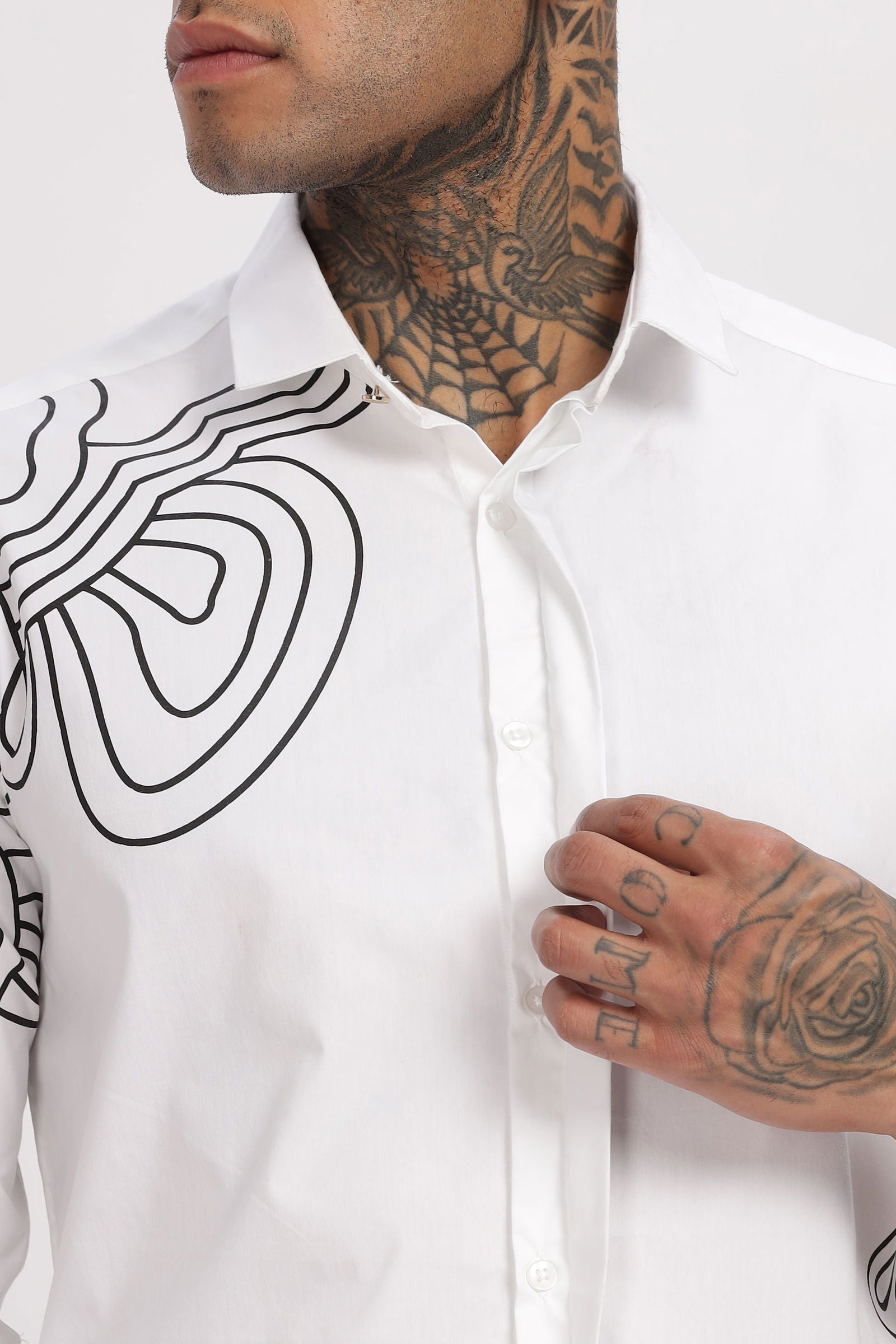 Organic Curves White Shirt - Three Days