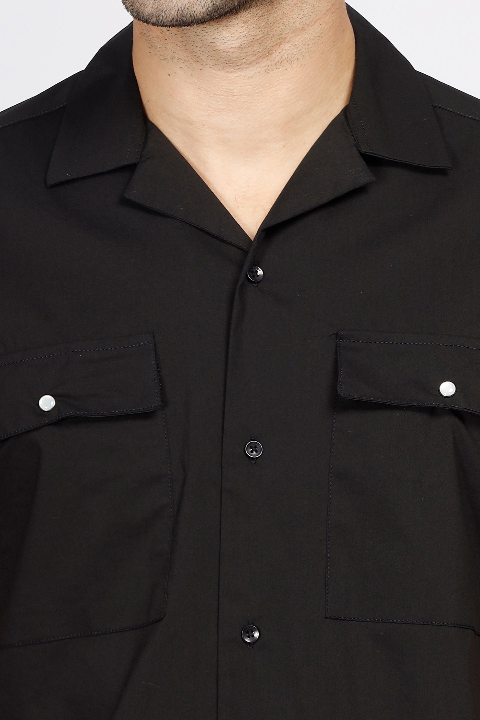 Singular Style Double Pocket Shirt - Three Days