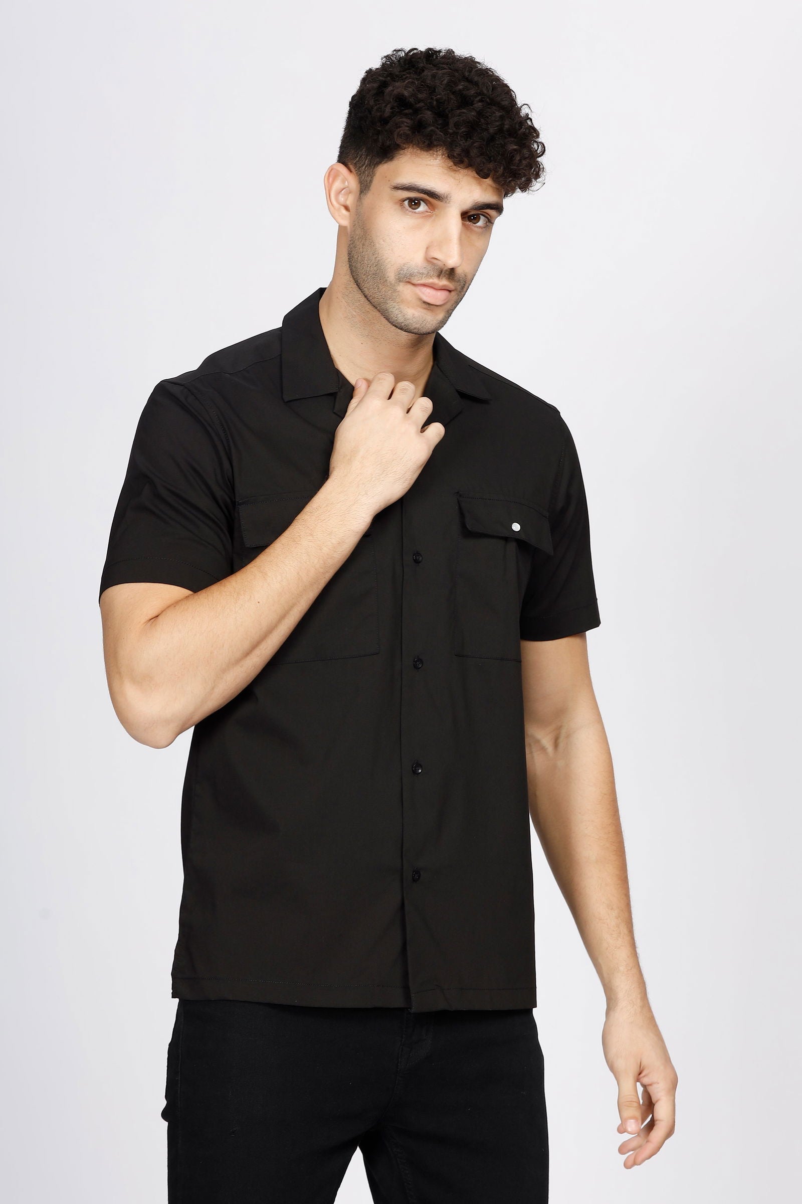 Singular Style Double Pocket Shirt - Three Days