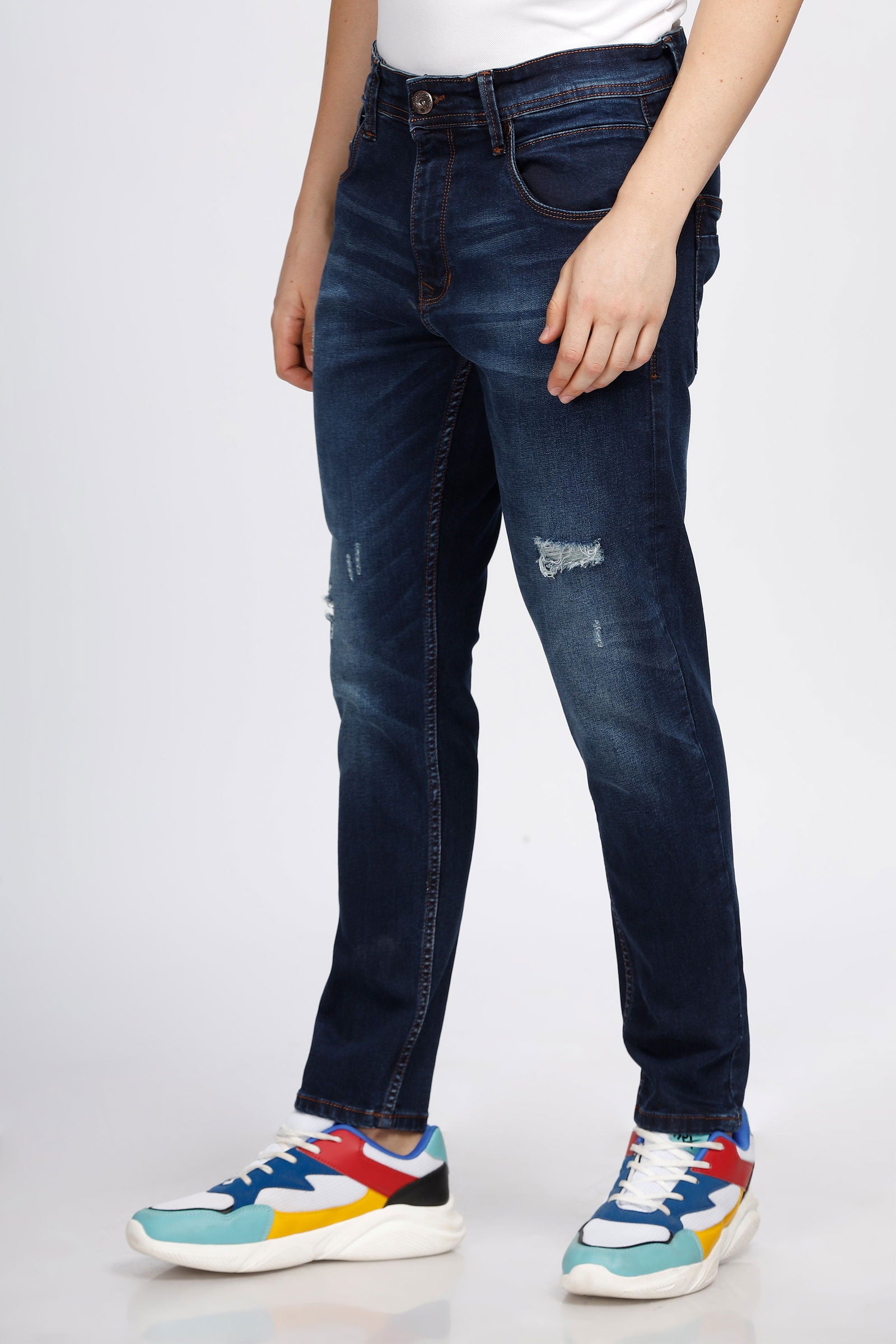 Sleek Stride Ankle Fit Jeans - Three Days