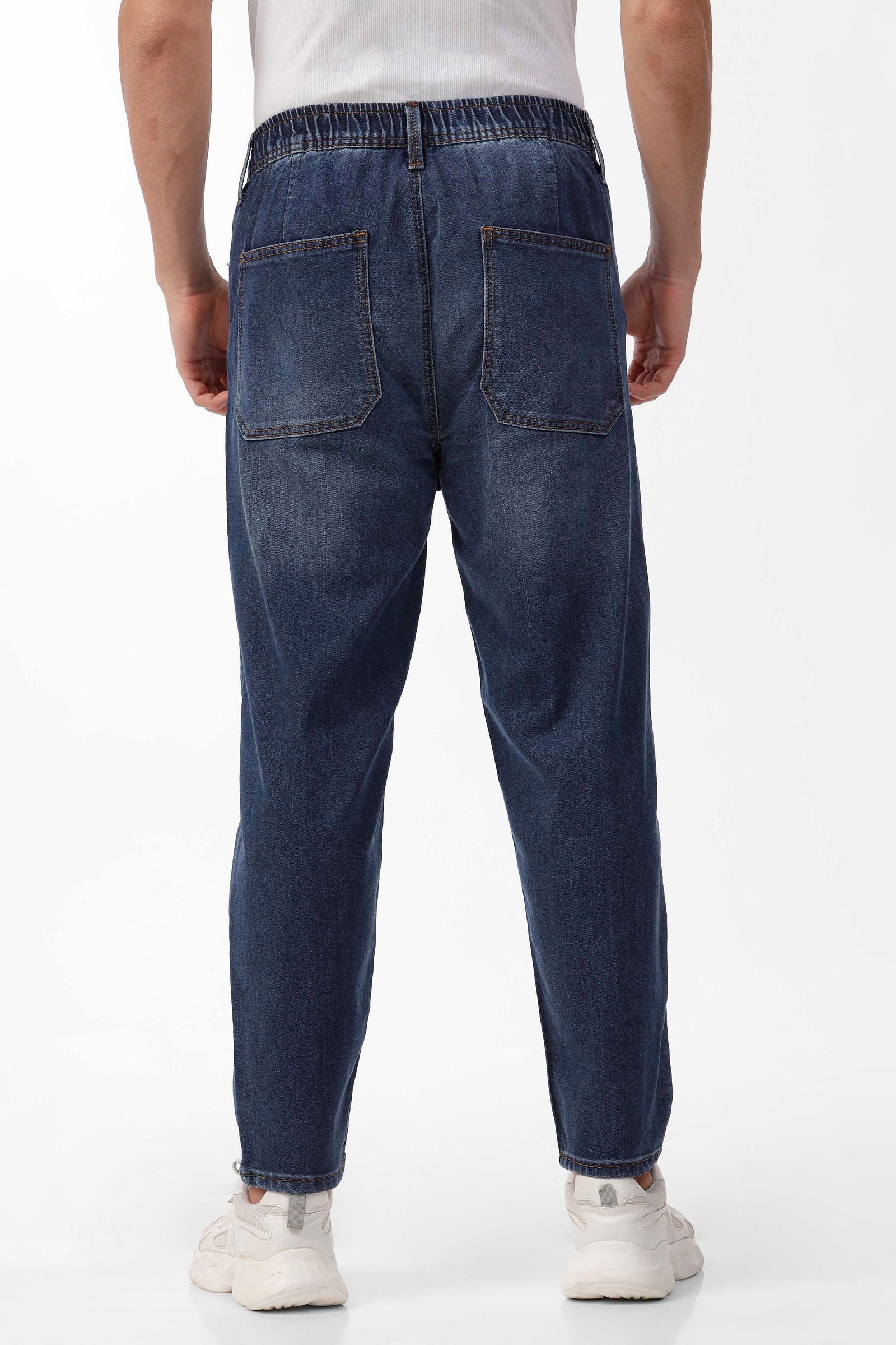 Slouchy Fit Blue Jean - Three Days