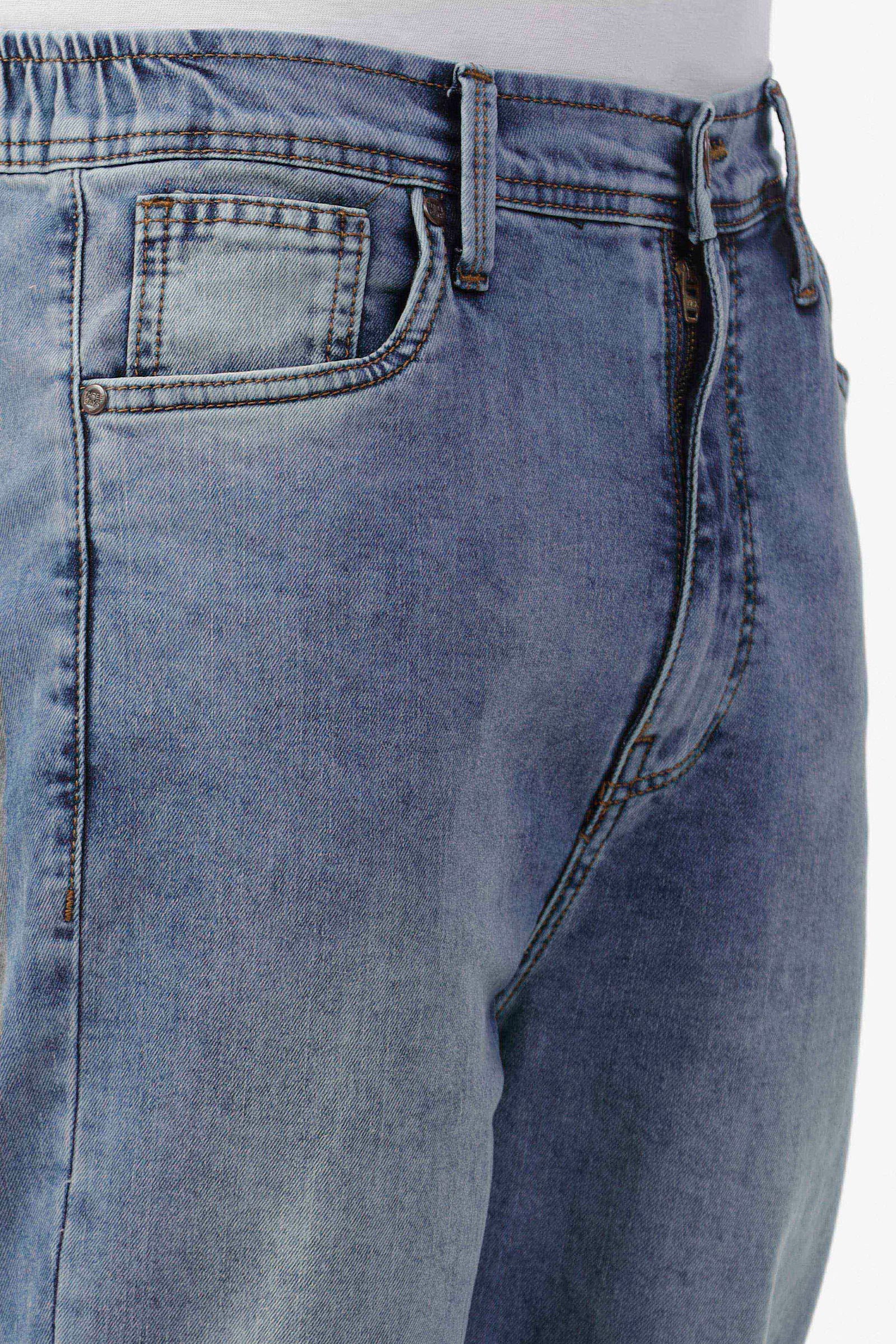 Slouchy Fit Mid Blue Jean - Three Days
