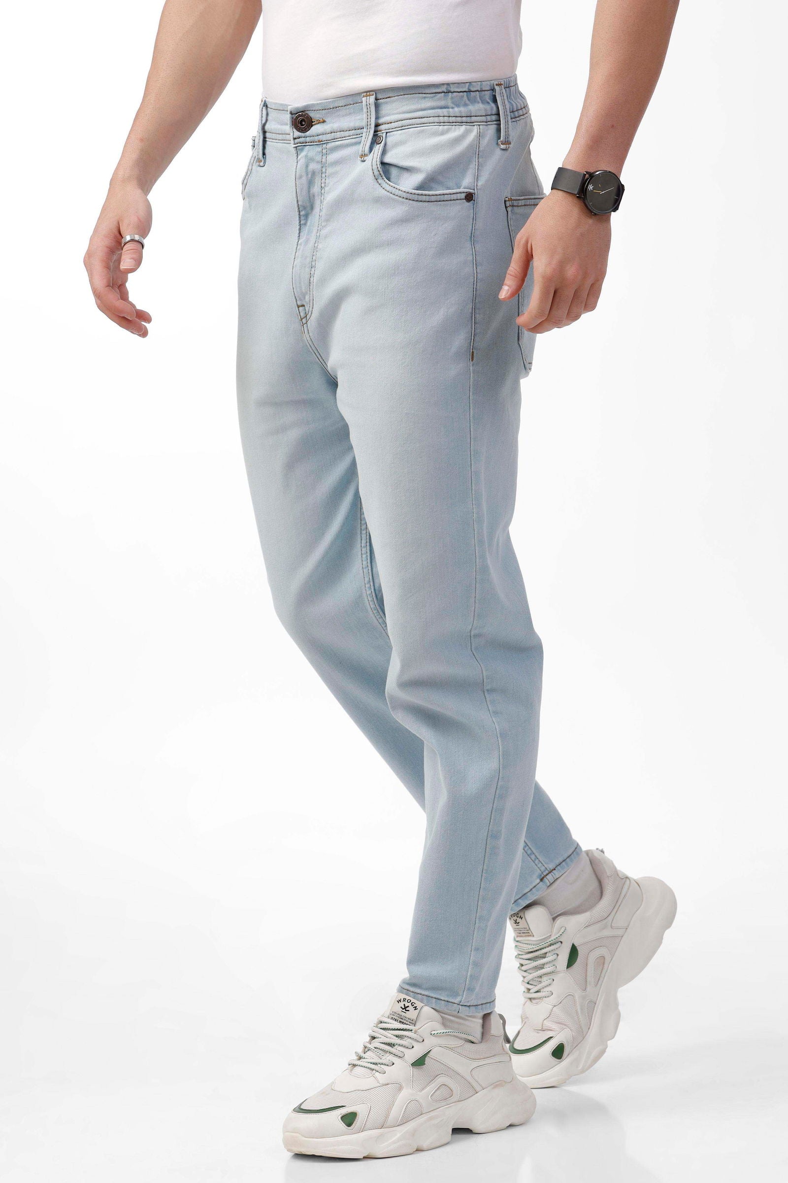 Slouchy Fit Sky Blue Jean - Three Days