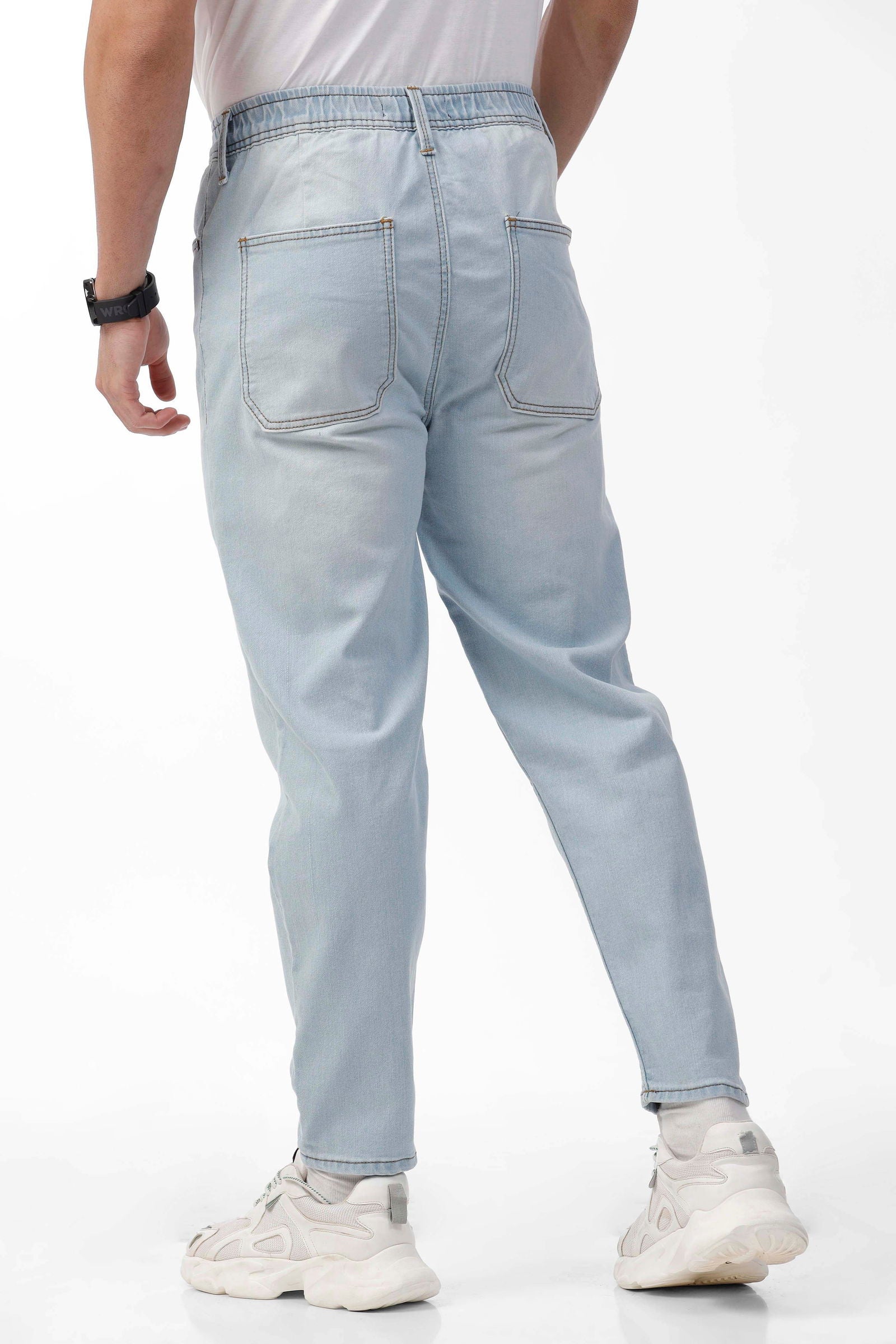 Slouchy Fit Sky Blue Jean - Three Days