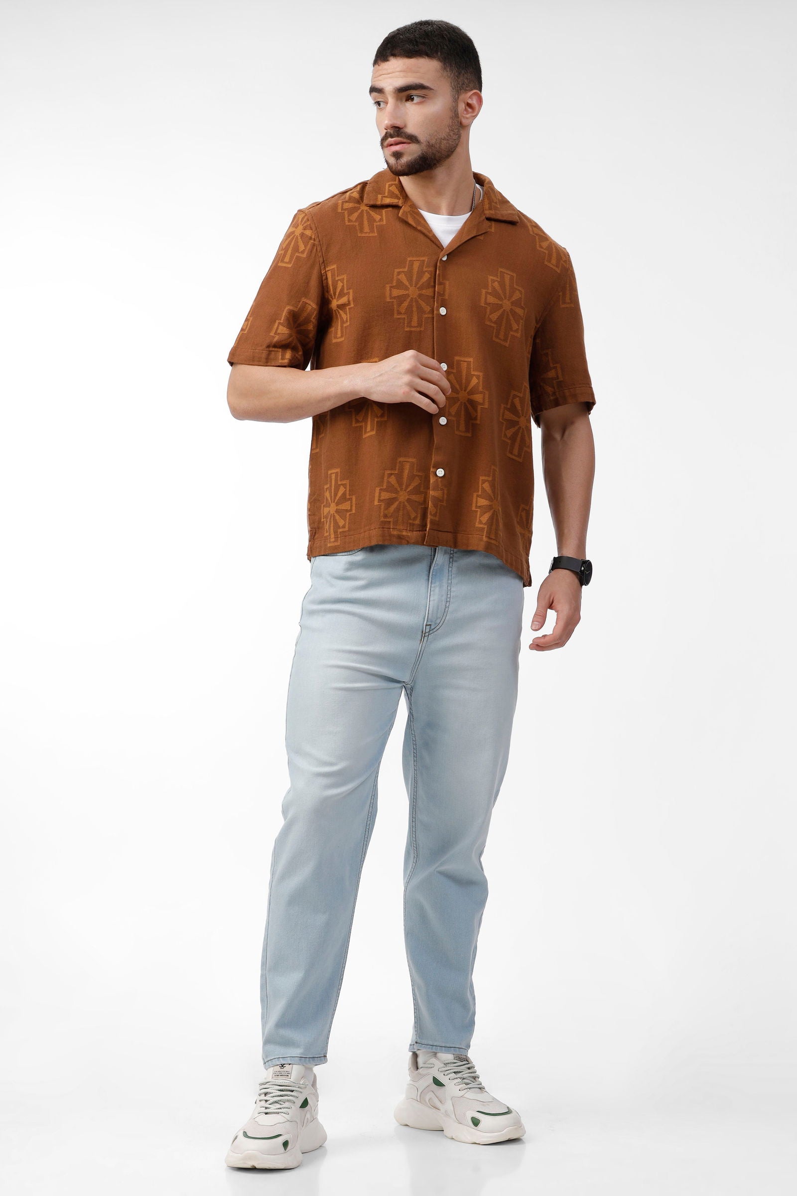 Slouchy Fit Sky Blue Jean - Three Days