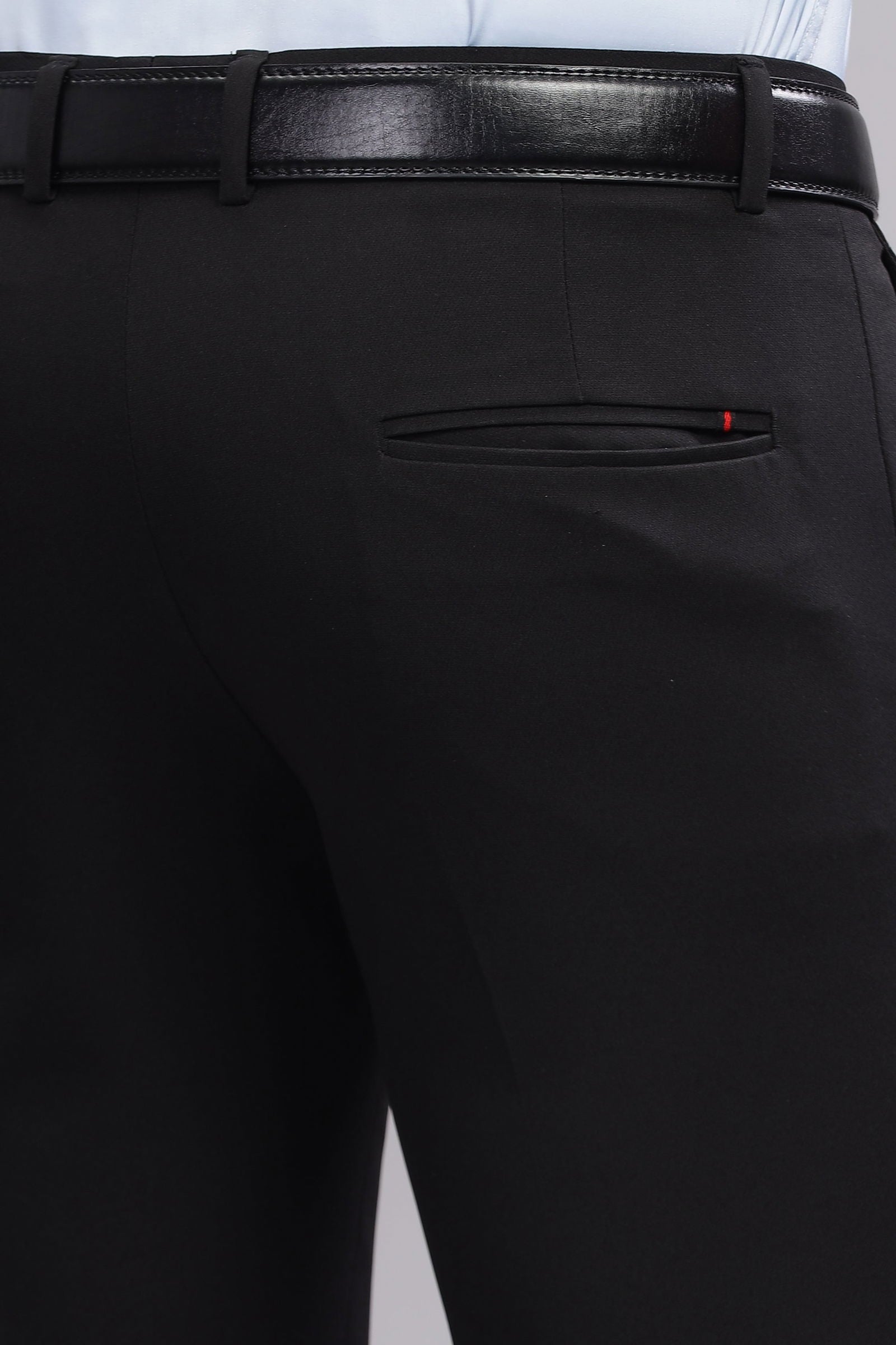 UrbanFlex Black Formal Pants - Three Days