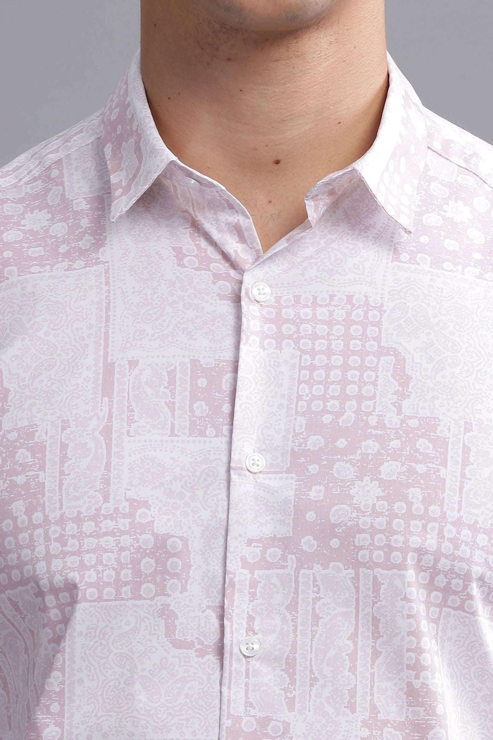 Zenith Abstract Print Full Sleeves Shirt - Three Days