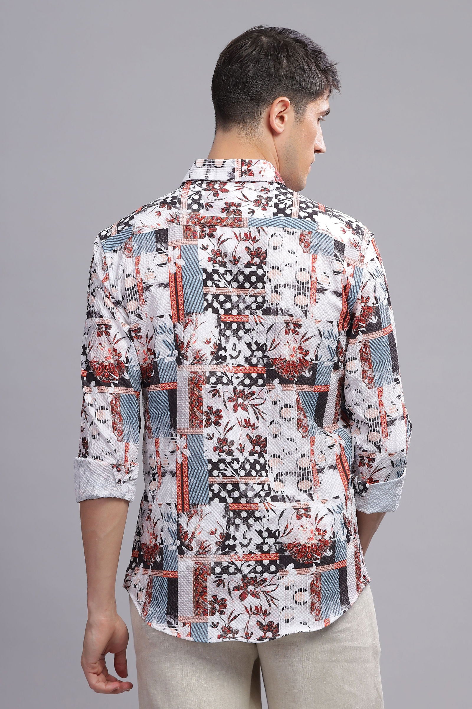 Zeno Textued weave shirt - Three Days